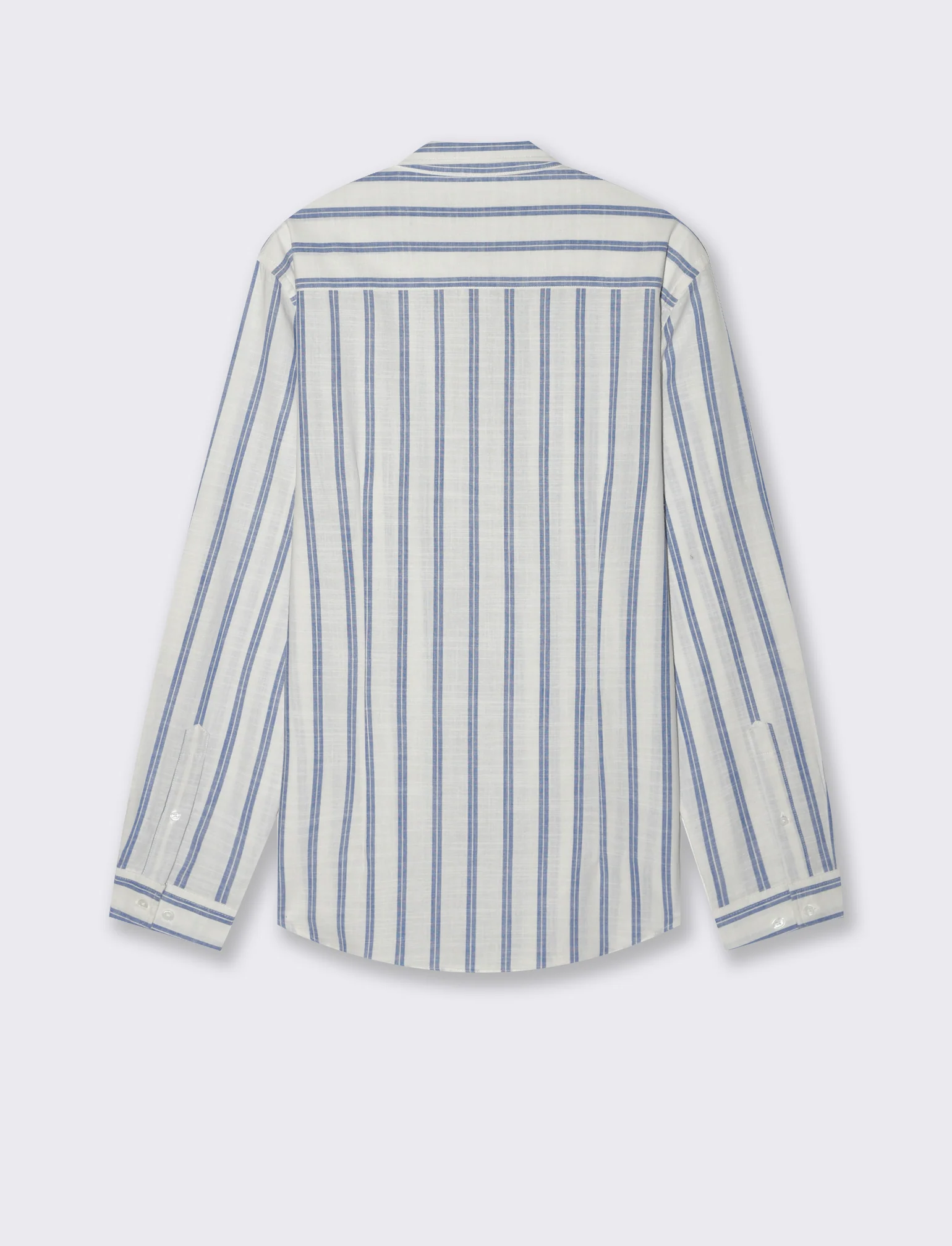 Camicia a righe da uomo - Bluette - Image 2