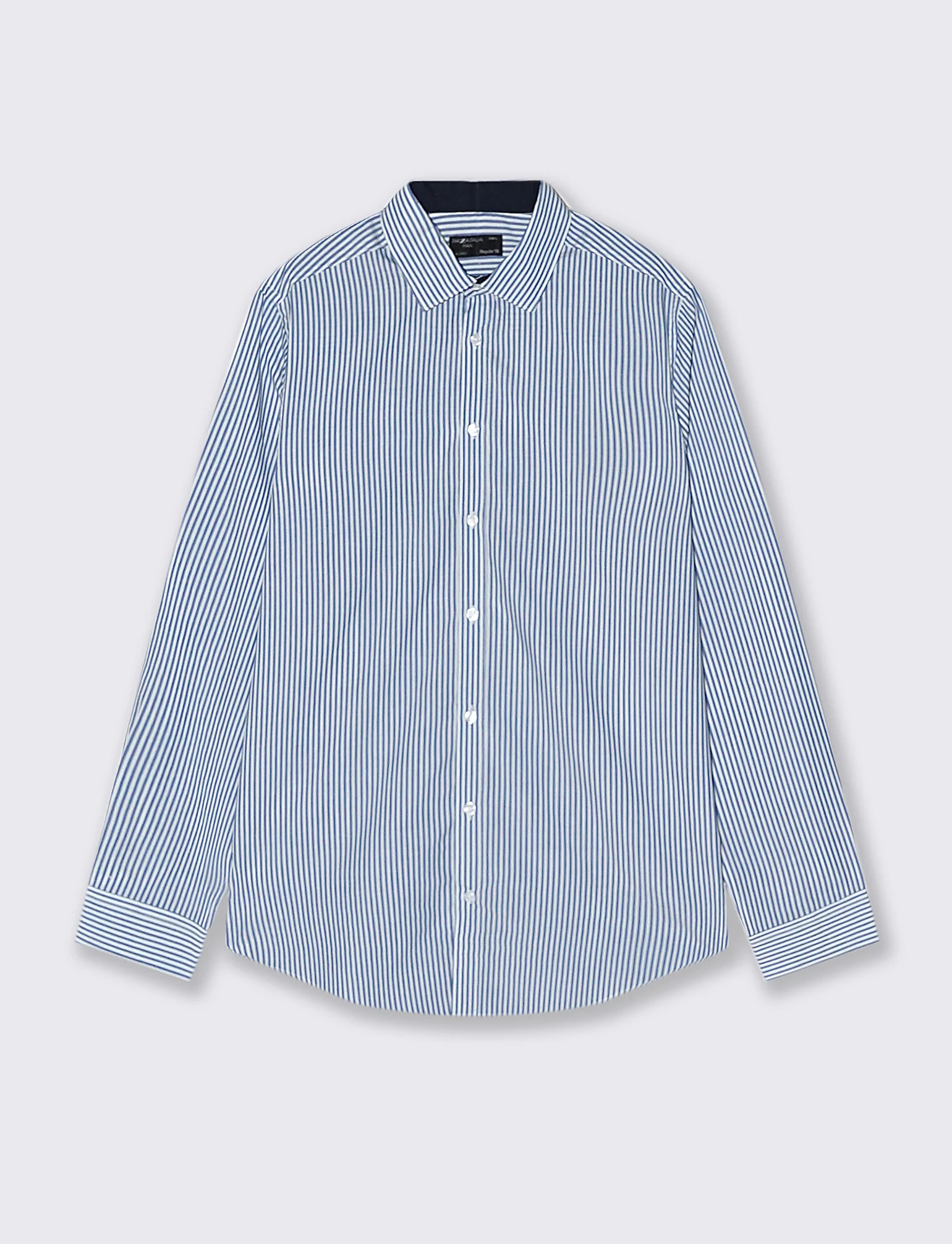 CAMICIA BASIC REGULAR FIT EASY IRON - Bluette