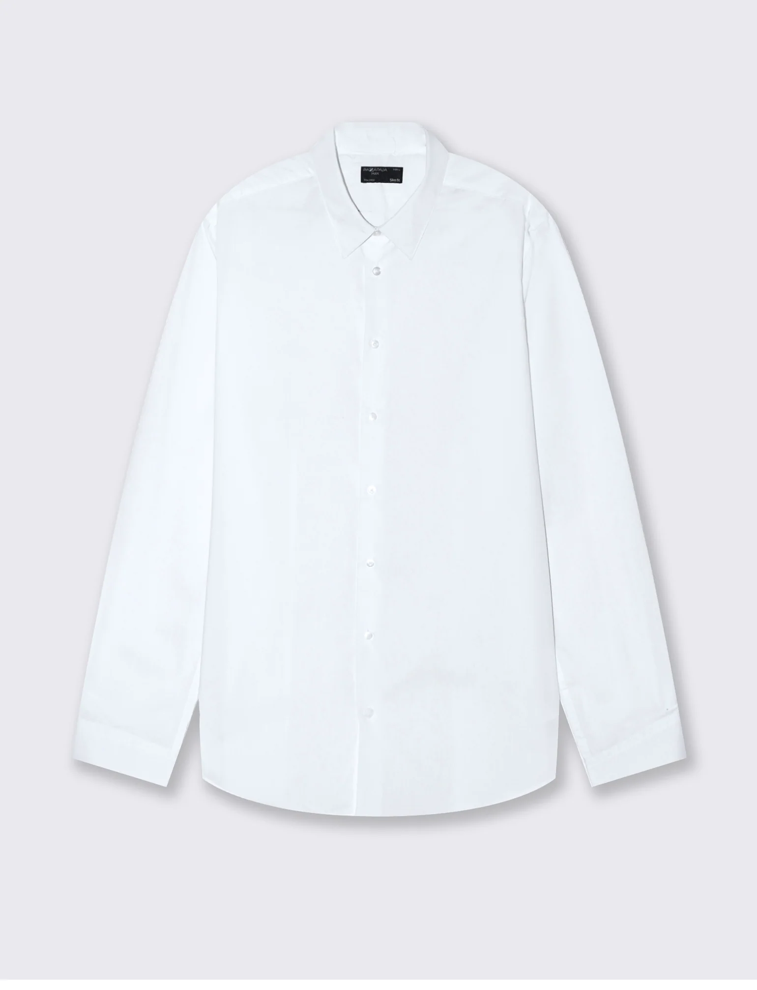 CAMICIA BASIC SLIM FIT EASY - Bianco - Image 2