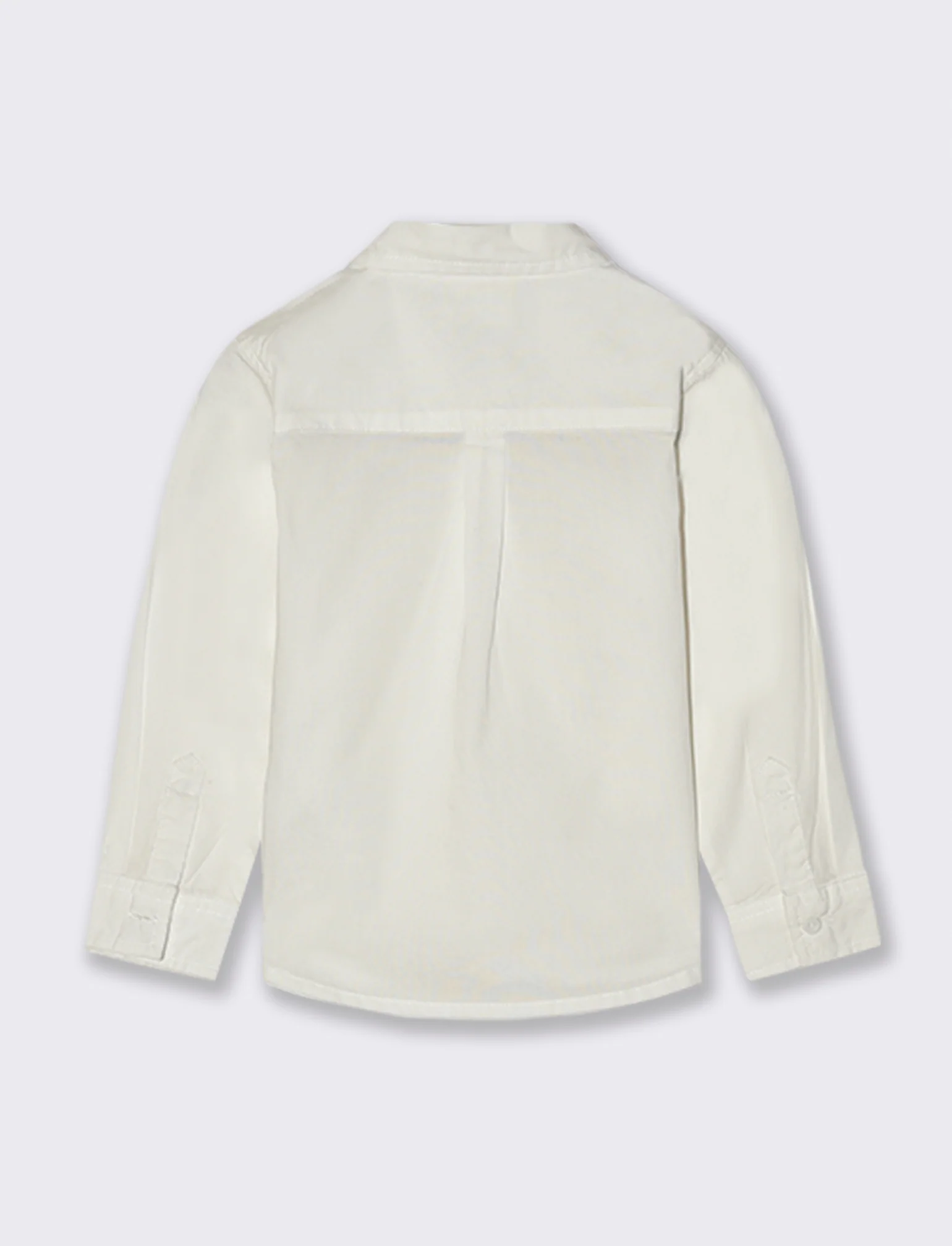 Camicia basica - Bianco latte - Image 2