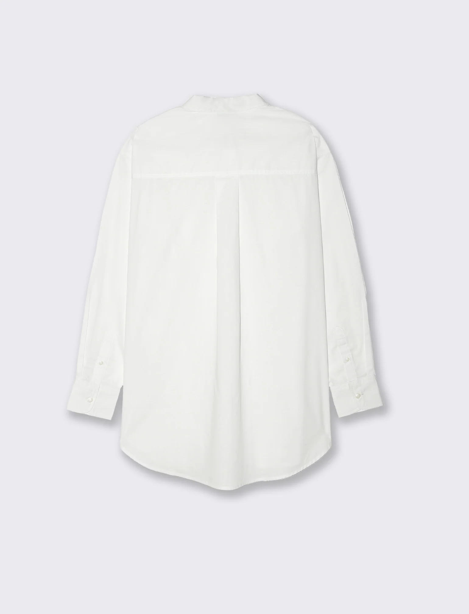 Camicia basica da donna - Bianco - Image 2