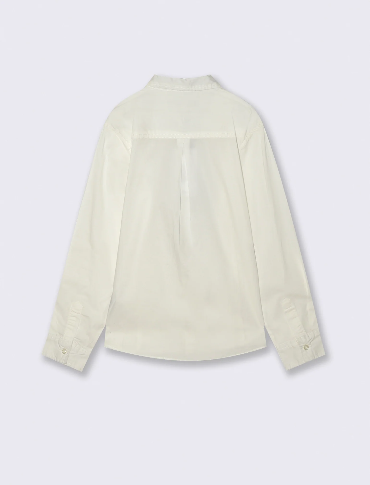 Camicia con cravatta. - Bianco - Image 2