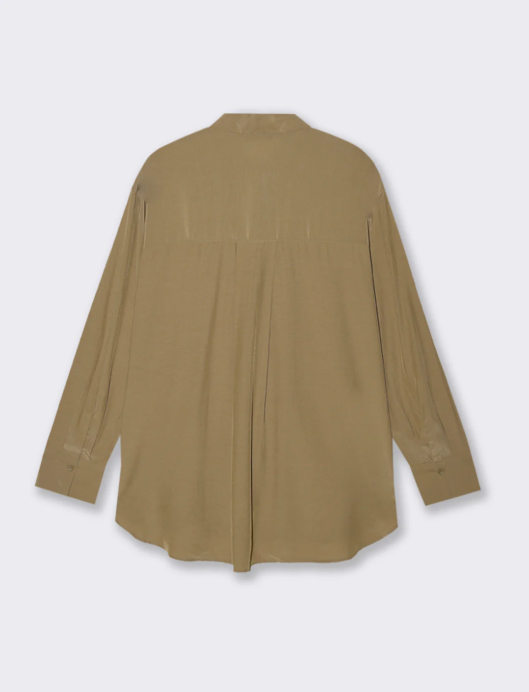 CAMICIA CON DOPPIO BOTTONE AL POLSO - Kaky 1 - Image 2