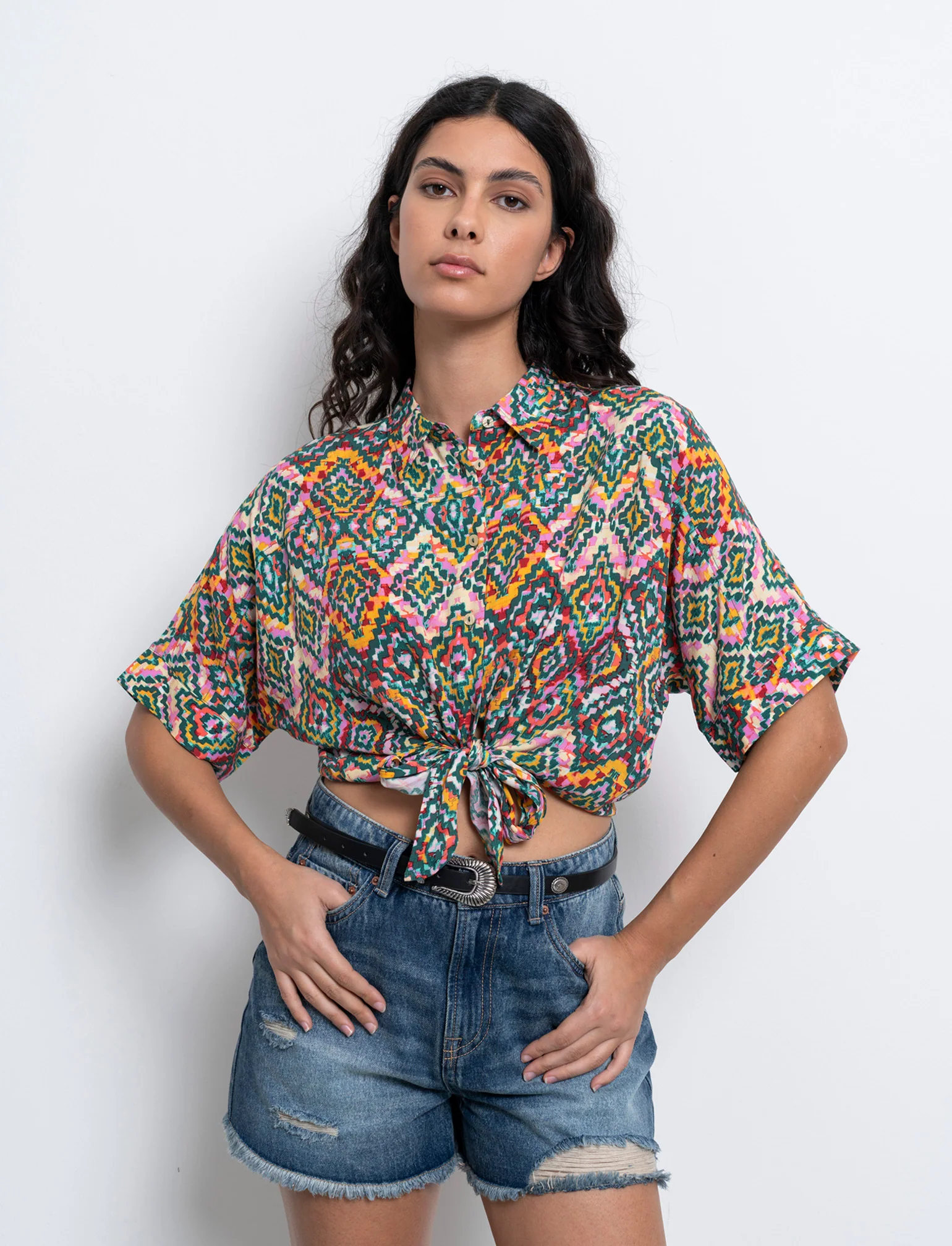Camicia con nodo da donna - var 2 - Image 3