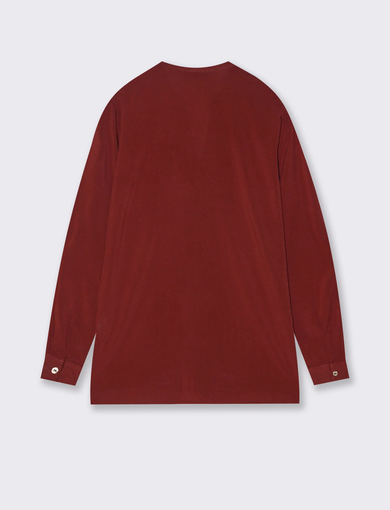 CAMICIA CON TASCHE - Marrone bruciato - Image 2