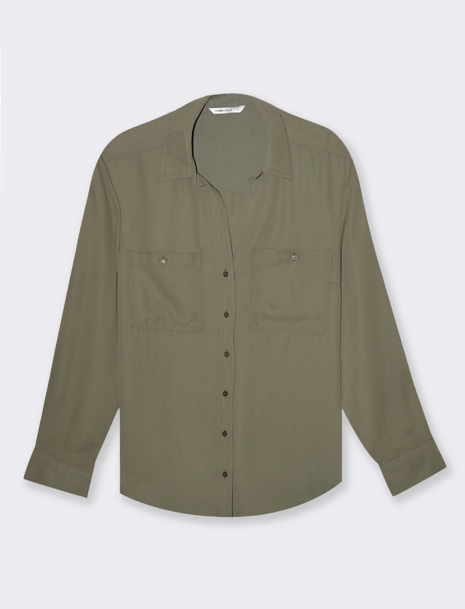 Camicia con tasche sul petto da donna - Ve.milit. - Image 4