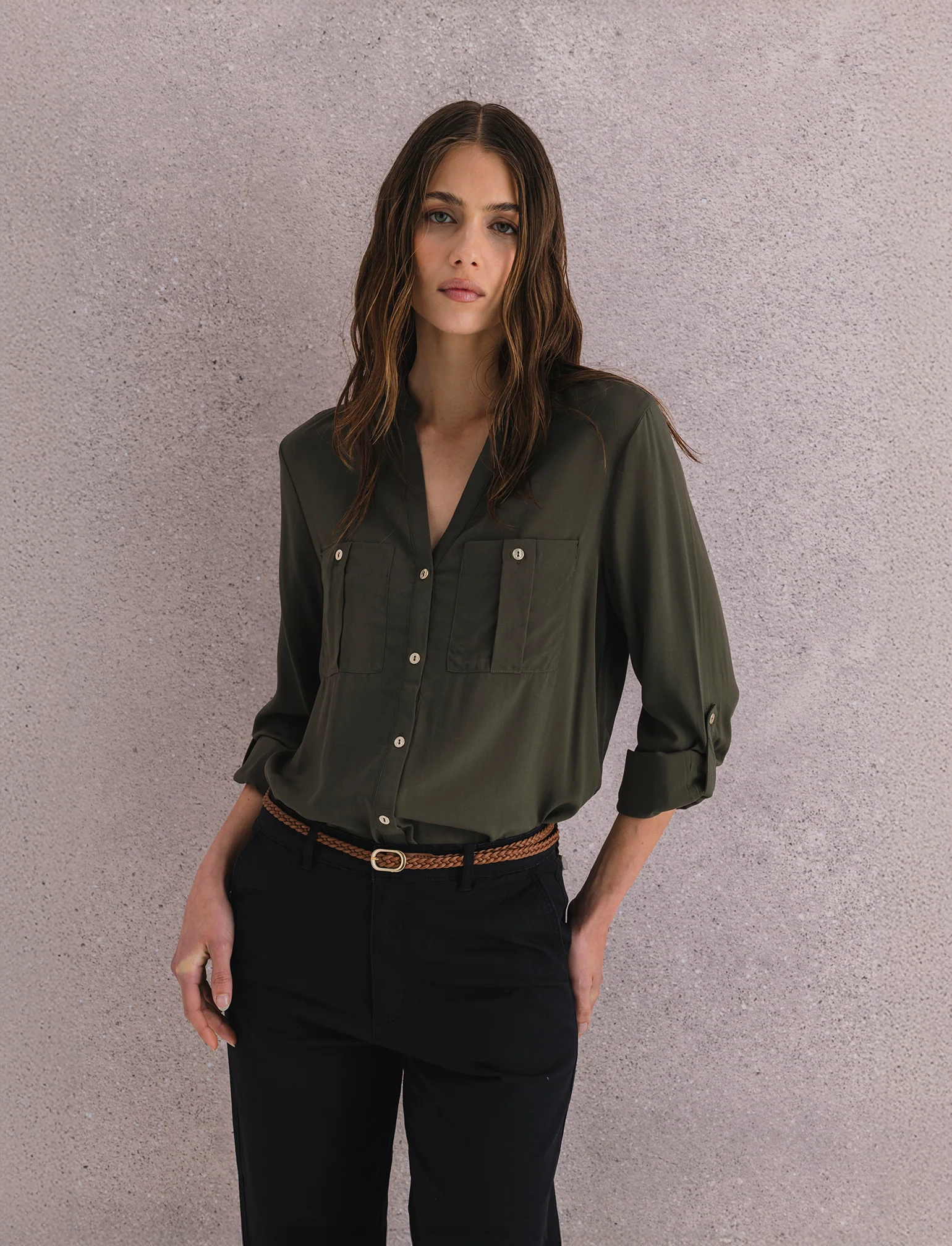CAMICIA CON TASCHE - Ve.milit. - Image 4