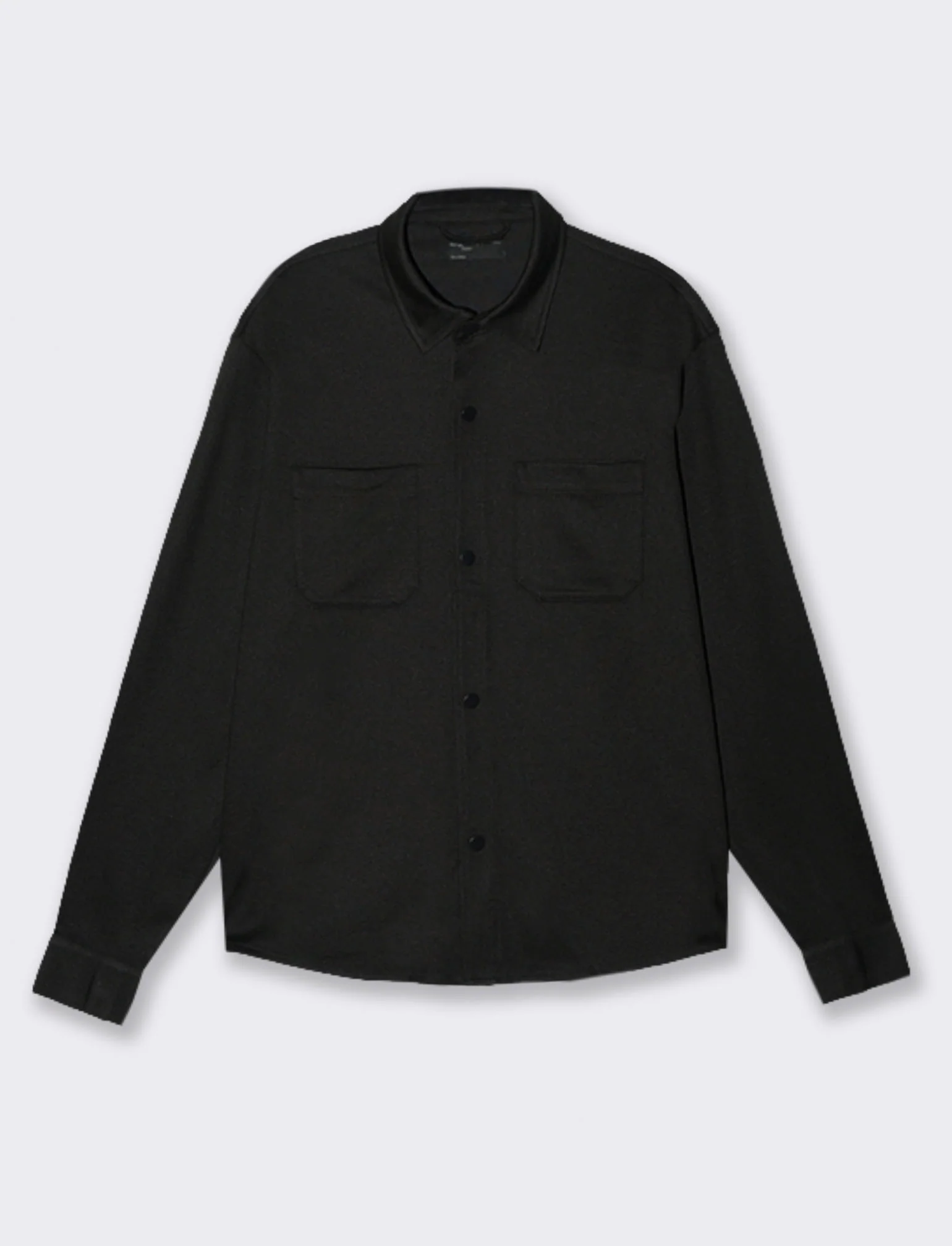 CAMICIA DA COMPLETO LAVORAZIONE JACQUARD - Nero