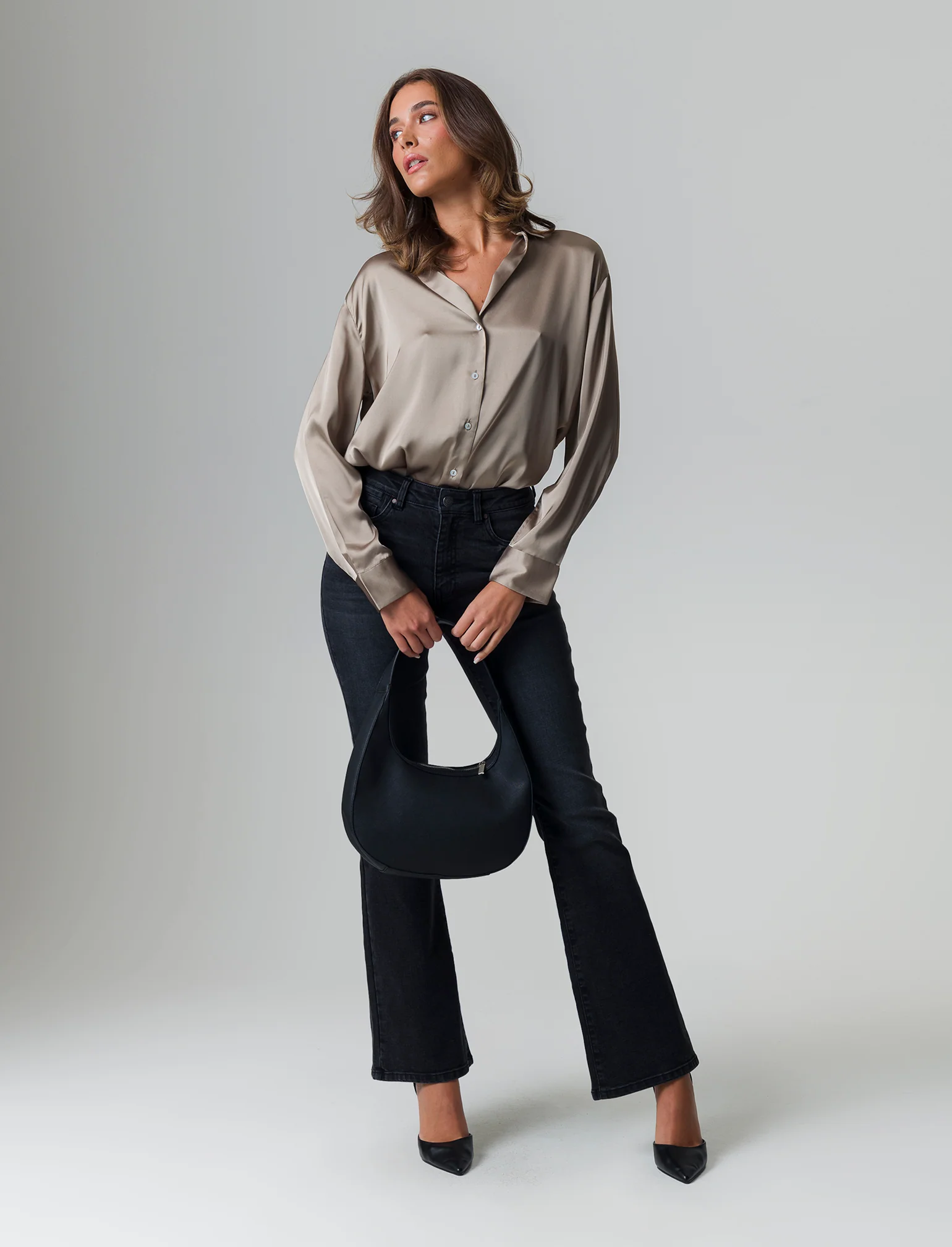 Camicia da donna - Sabbia - Image 2
