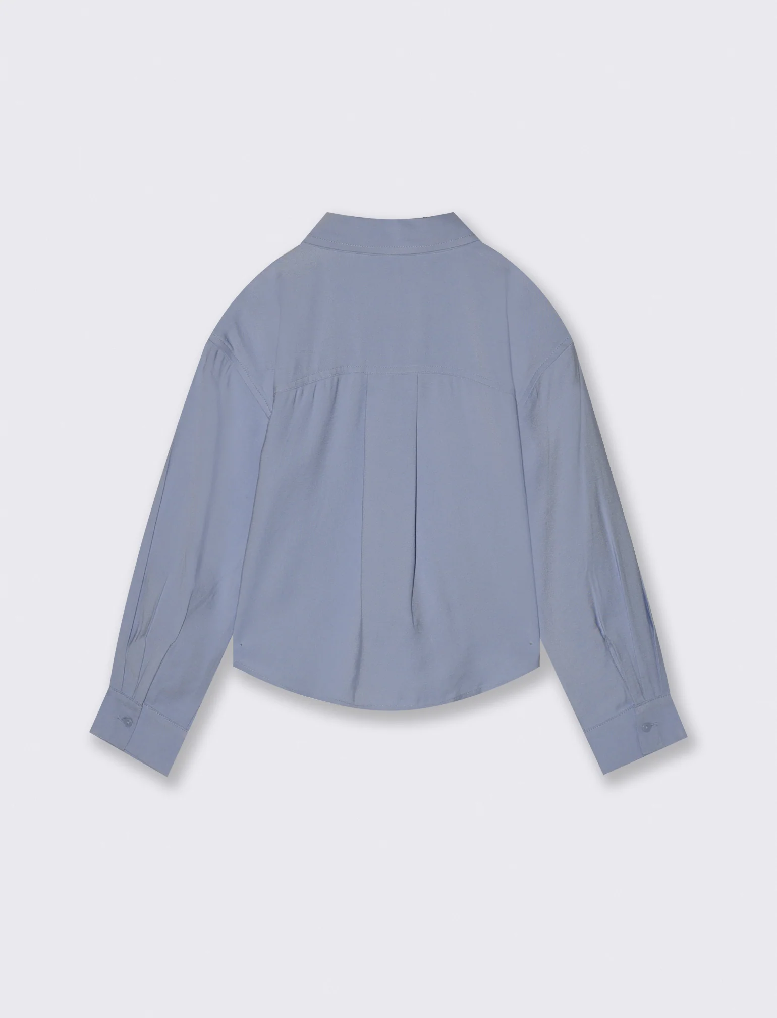 Camicia di flanella a quadri - Azzurro - Image 4