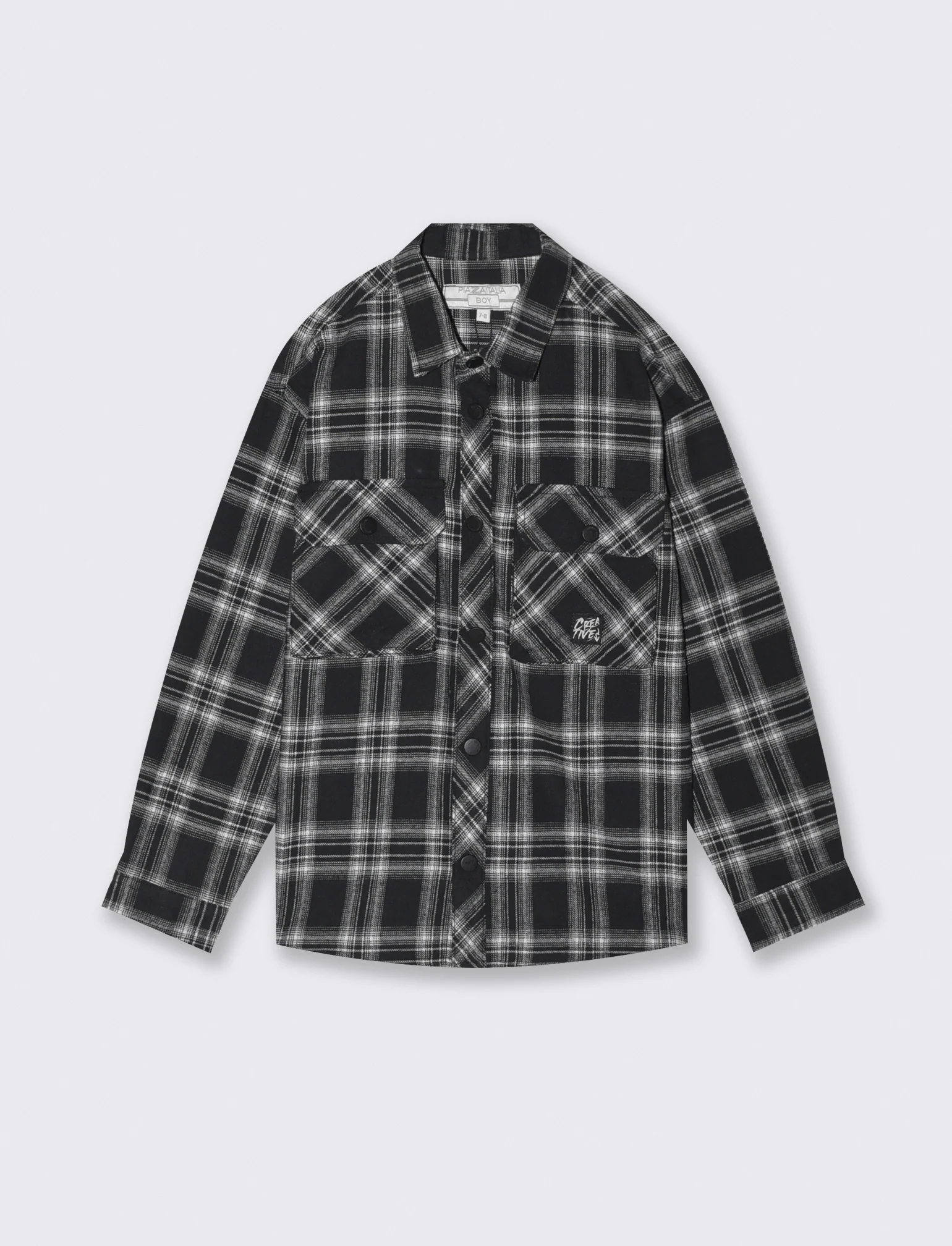 Camicia di flanella a quadri street style - Quadri
