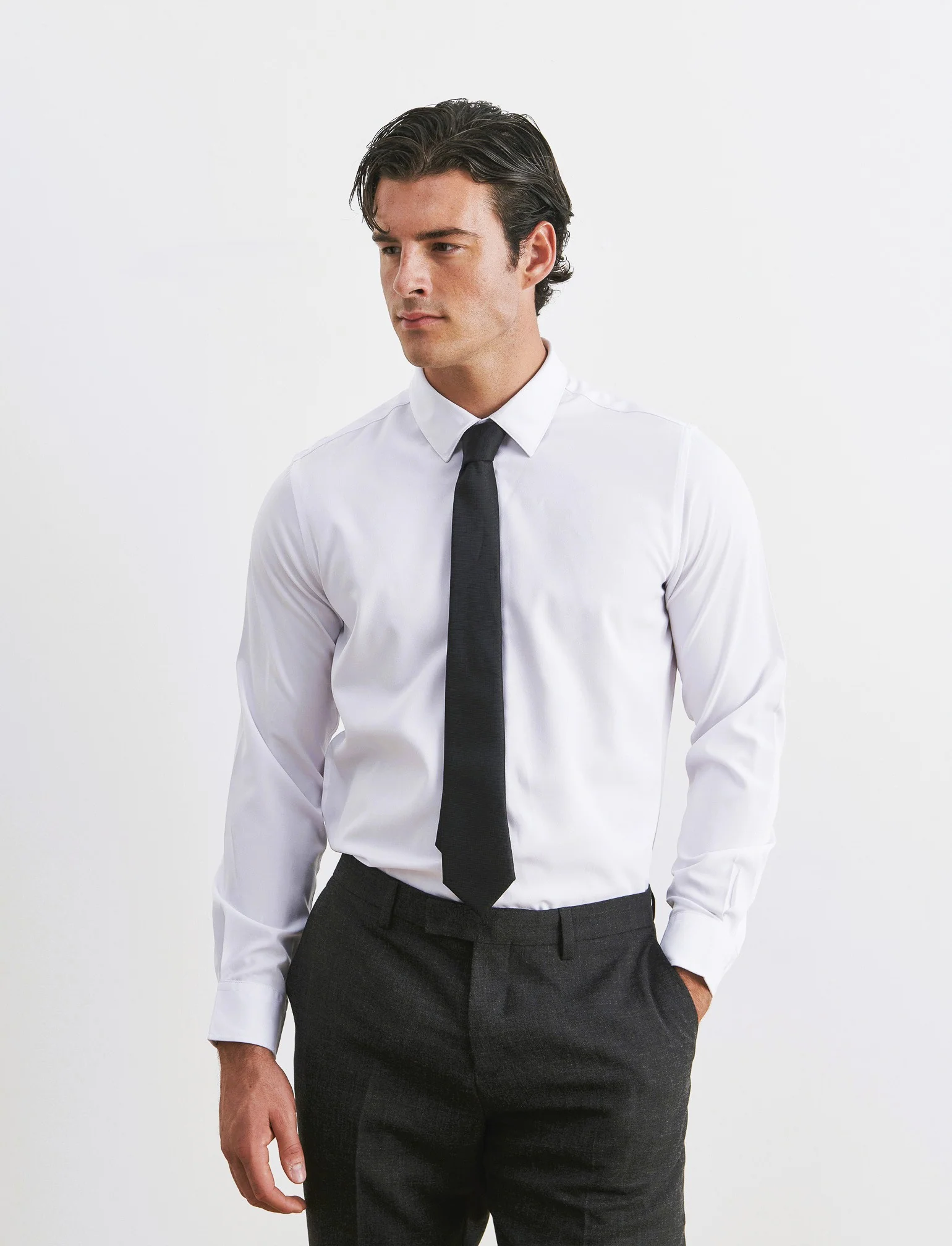 CAMICIA FORMAL REGULAR FIT - Bianco - Image 3
