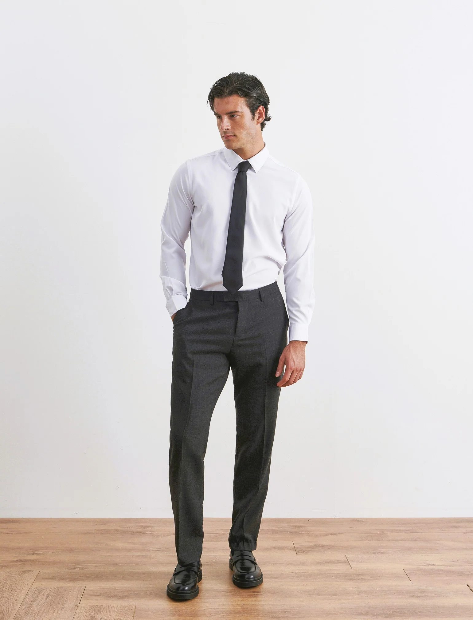 CAMICIA FORMAL REGULAR FIT - Bianco - Image 4