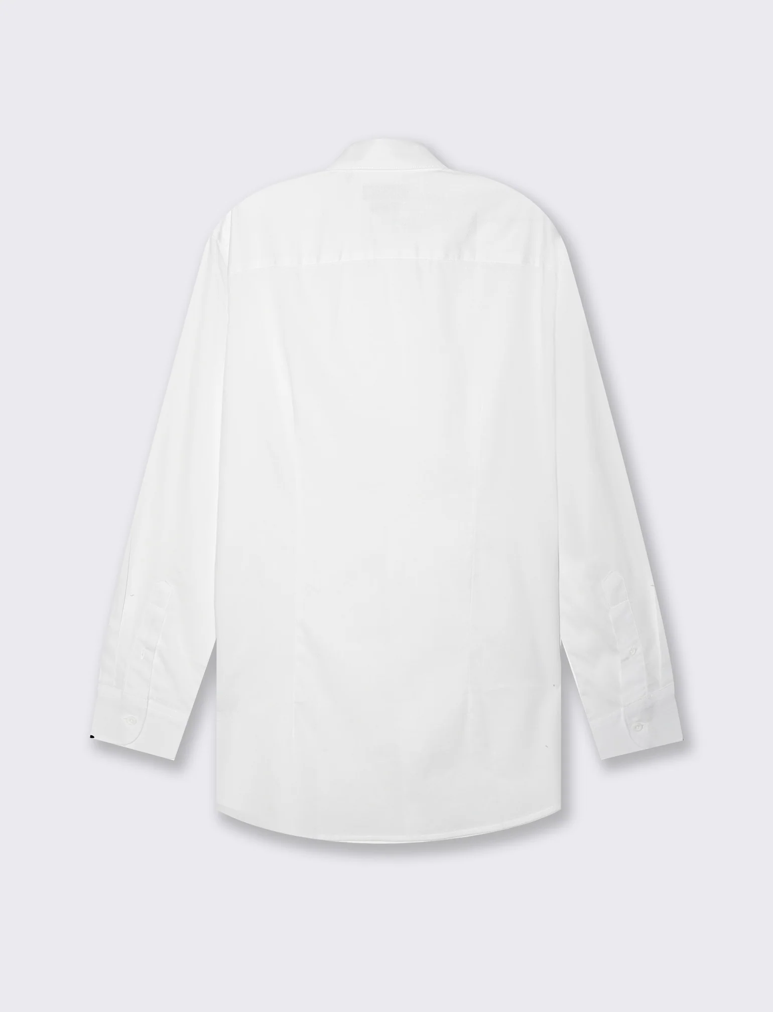 Camicia formal strutturata regular fit da uomo - Bianco - Image 5