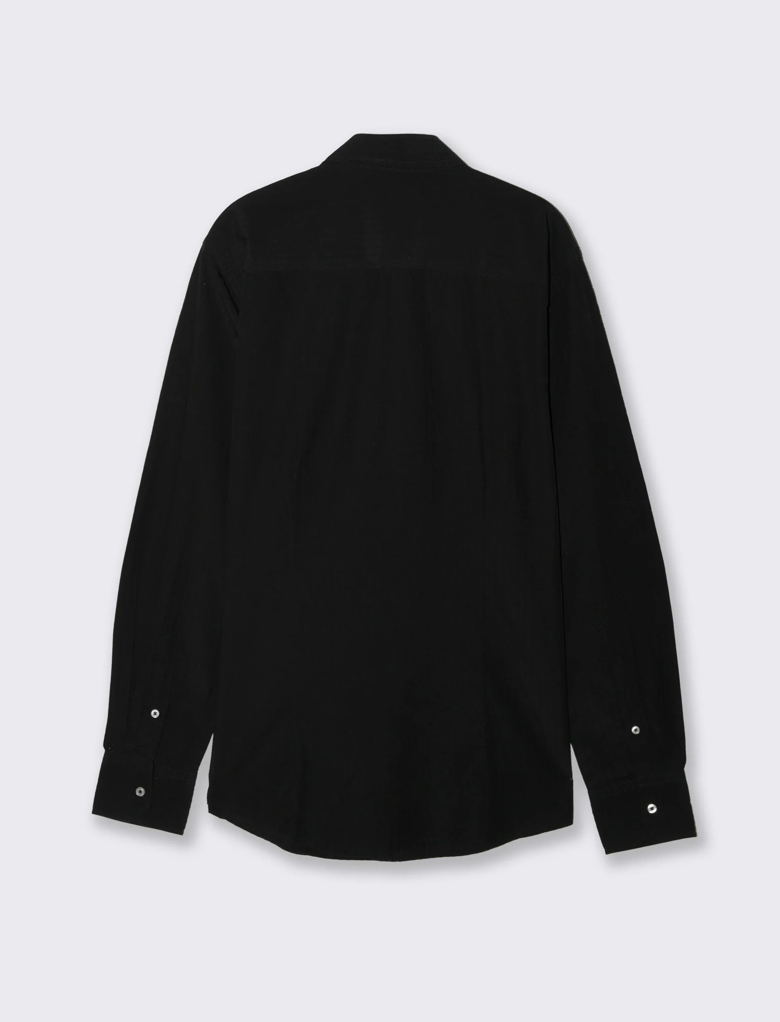 CAMICIA FORMAL STRUTTURATA REGULAR FIT - Nero - Image 2
