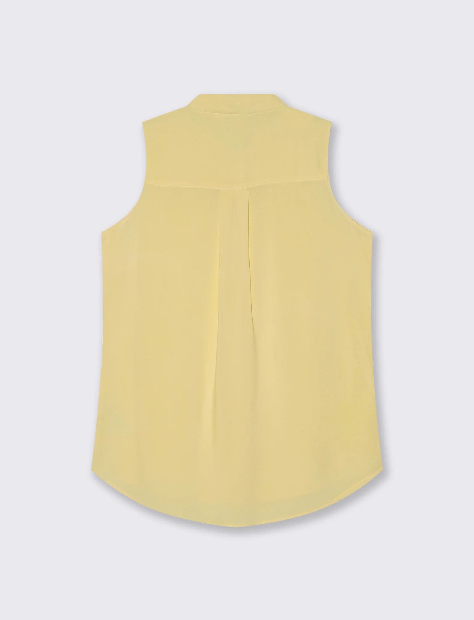 Camicia Giro Manica Basica - Giallo pastello - Image 2