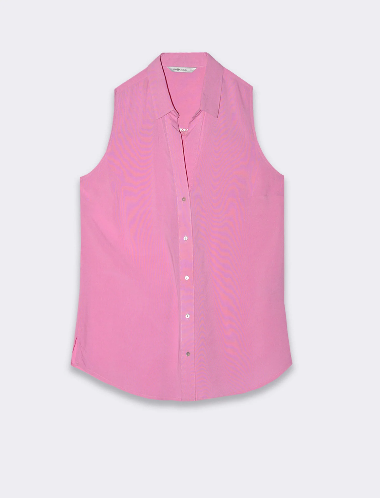 Camicia giro manica da donna - Rosa