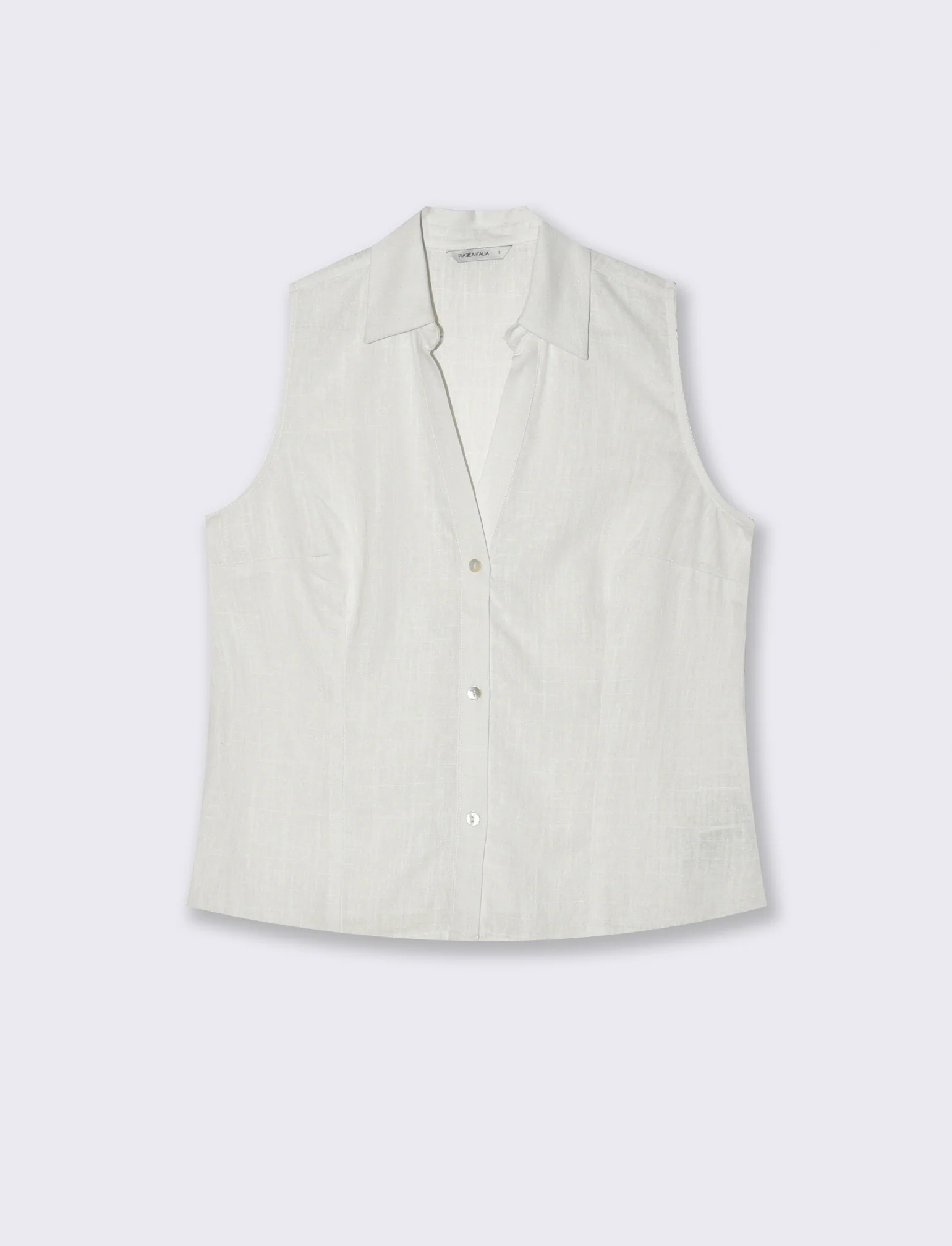 Camicia giromanica da donna - Bianco - Image 4
