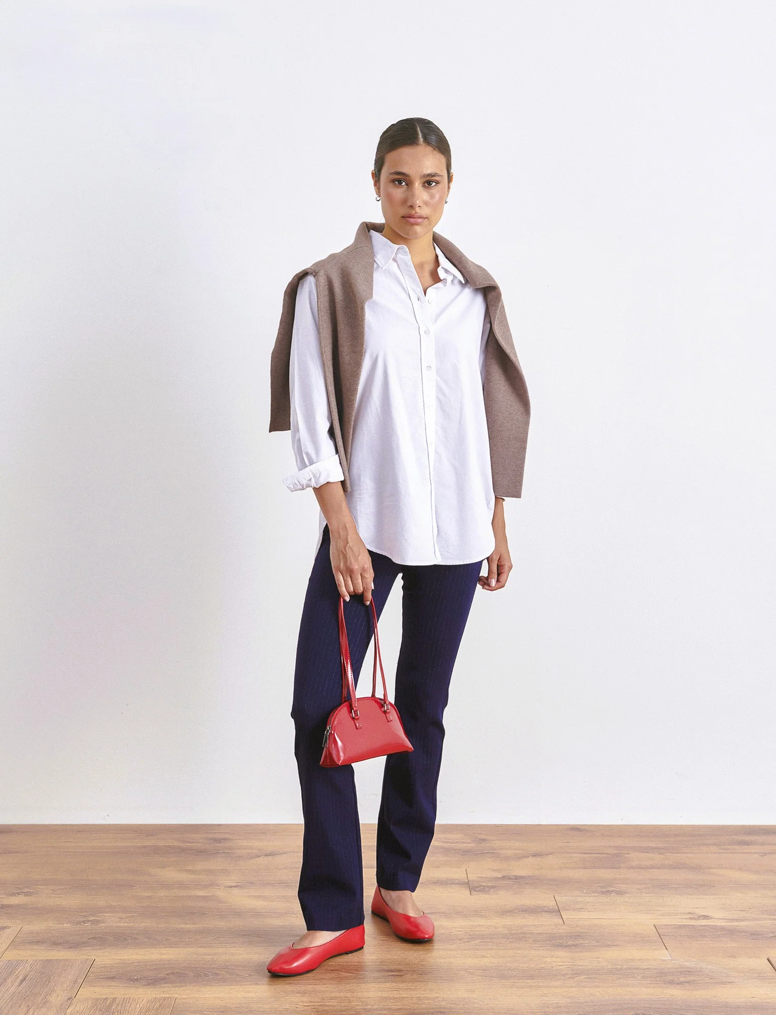CAMICIA IN COTONE - Bianco