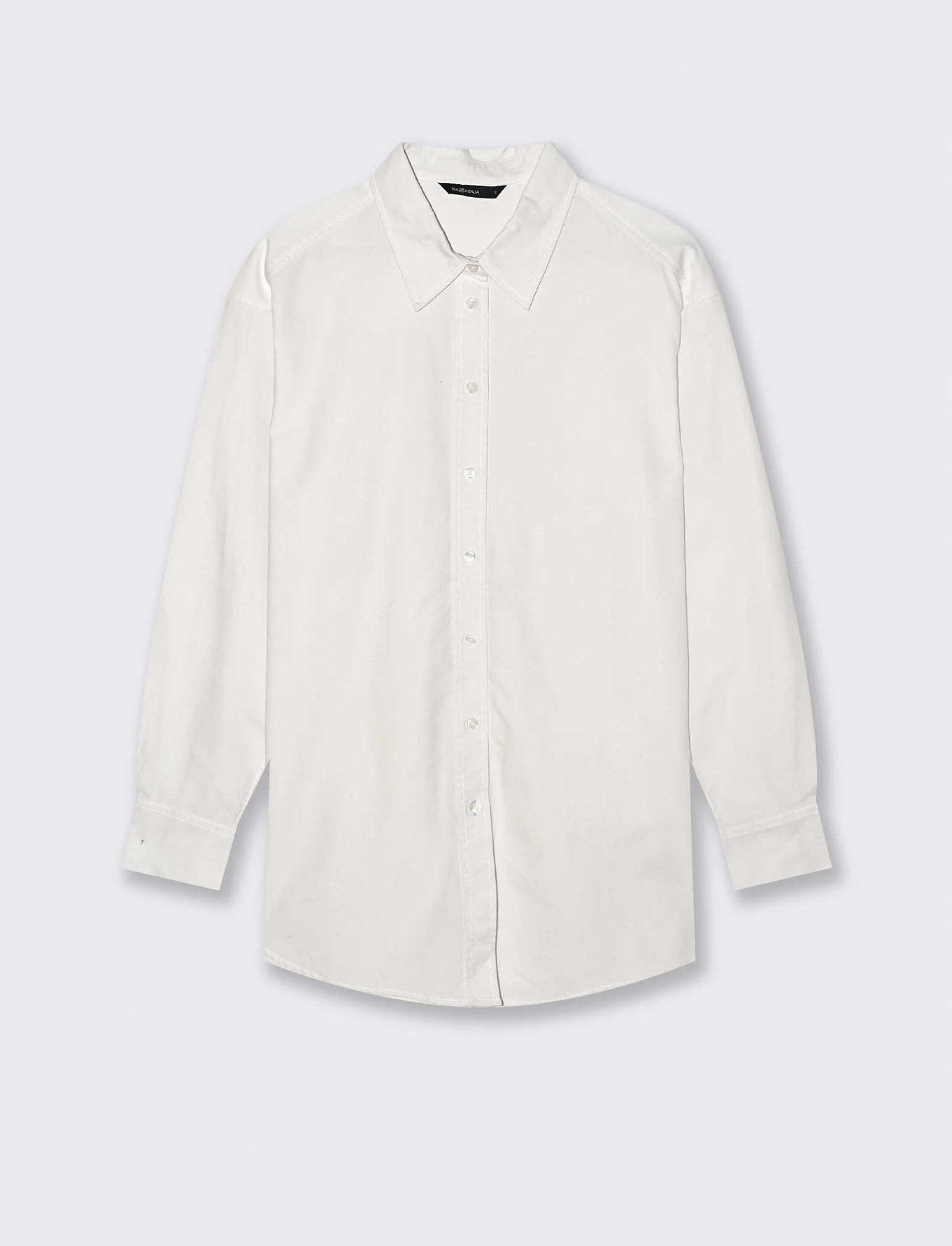 CAMICIA IN COTONE - Bianco - Image 4