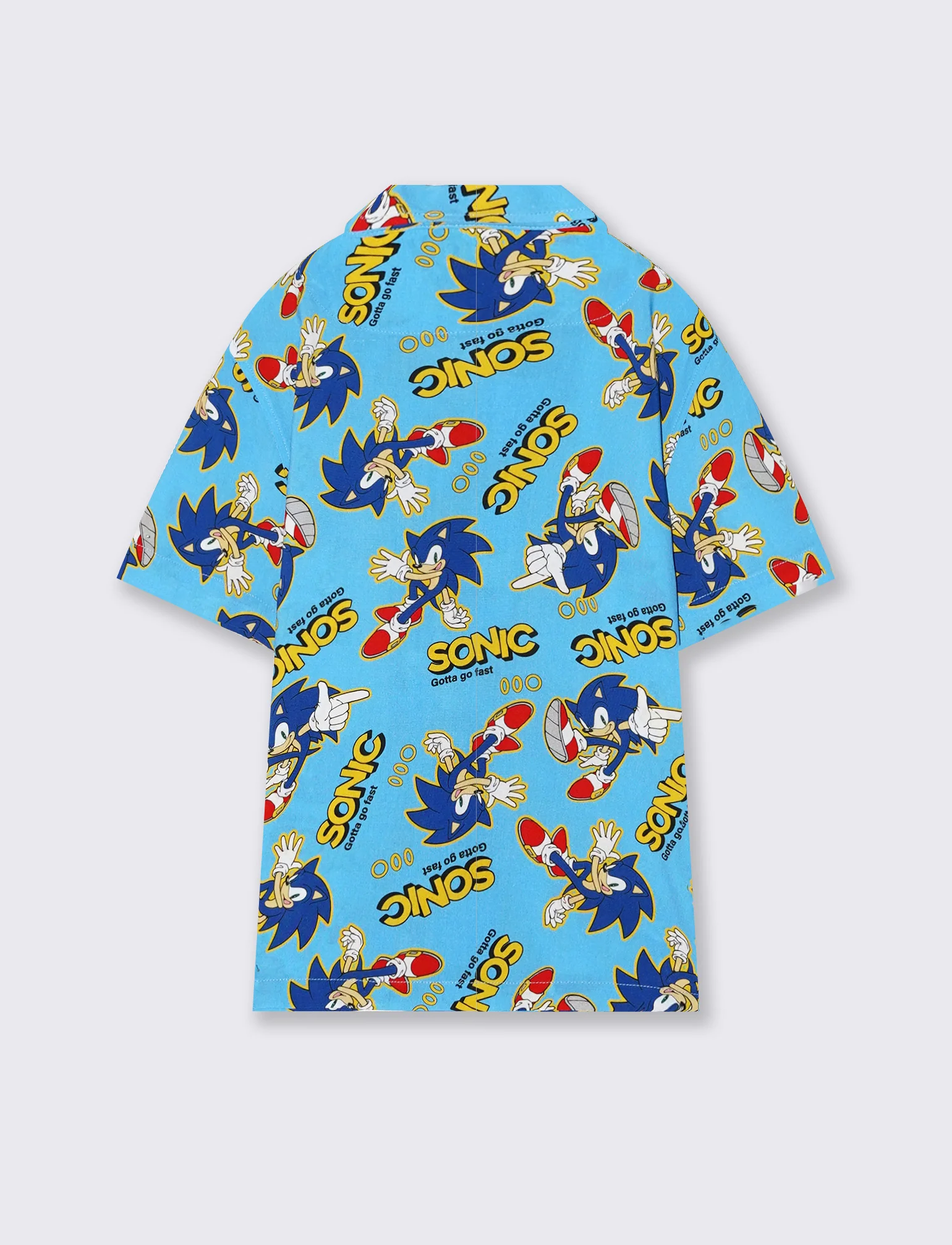 Camicia in cotone con stampa Sonic - Fantasia - Image 2