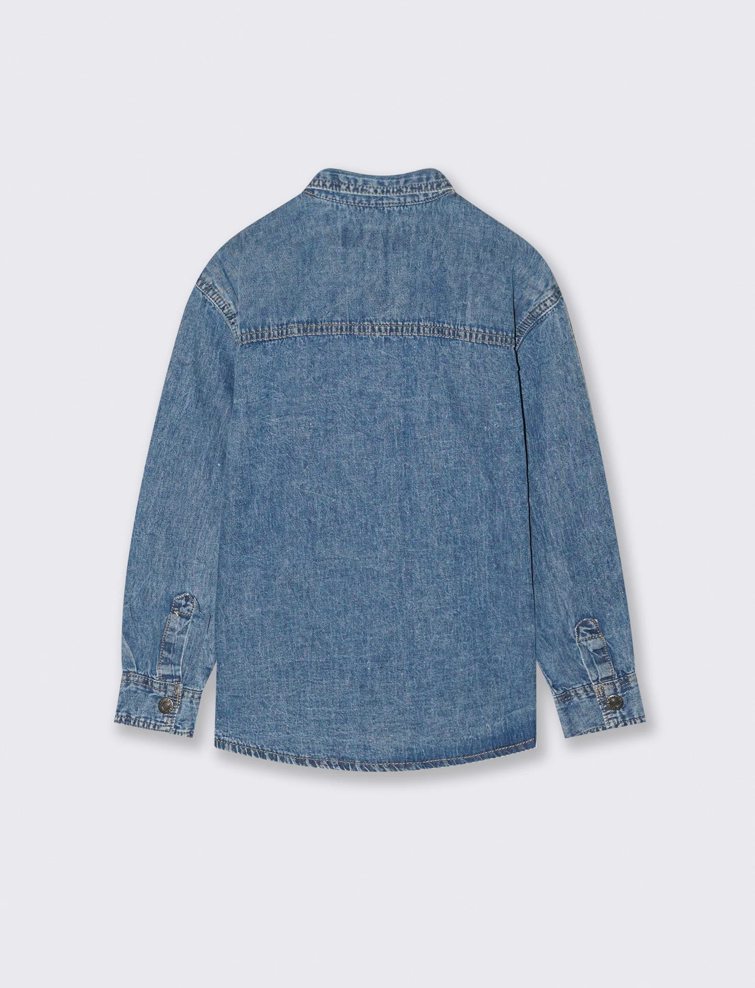 Camicia in denim. - Denim - Image 2