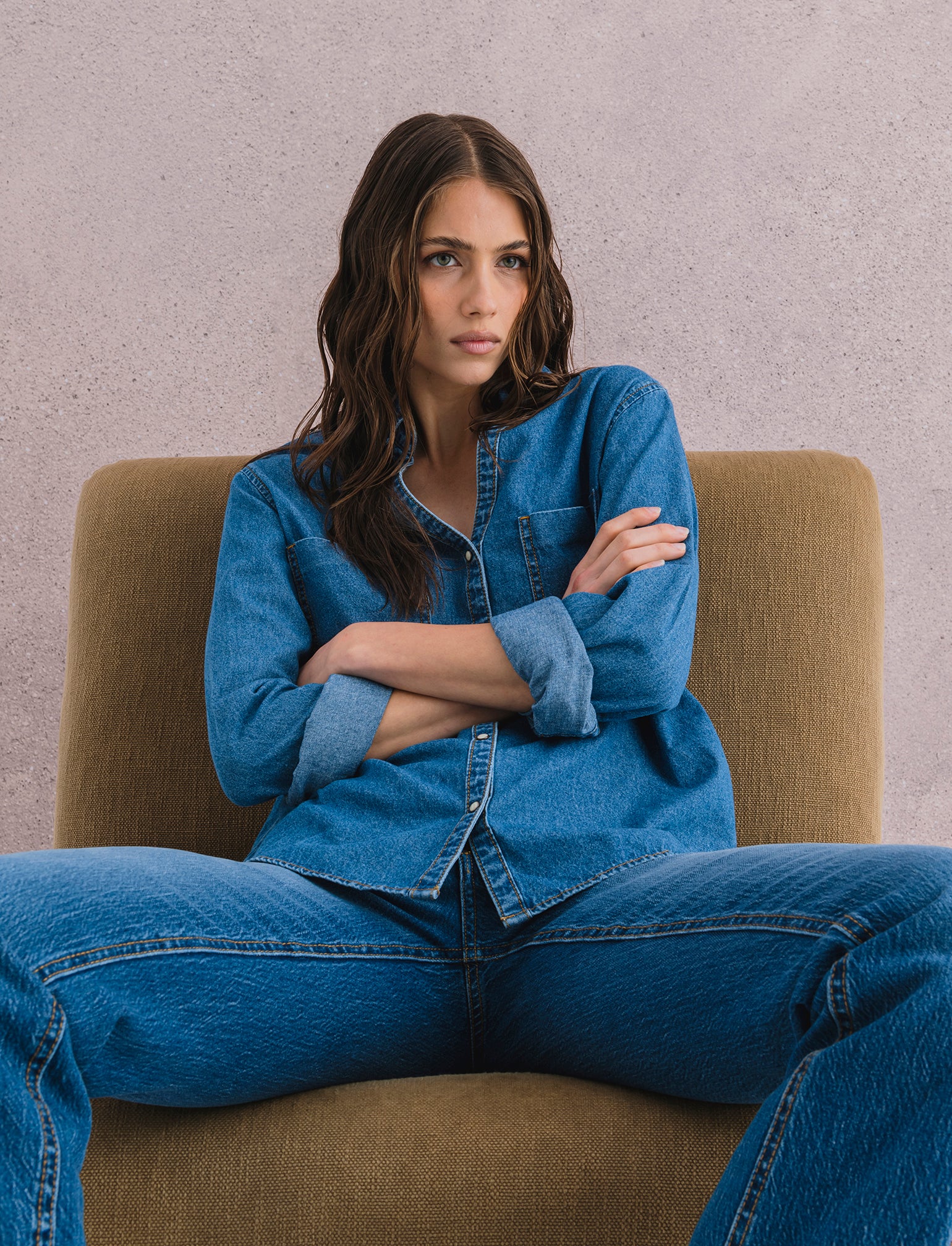 Camicia in denim - Denim - Image 2