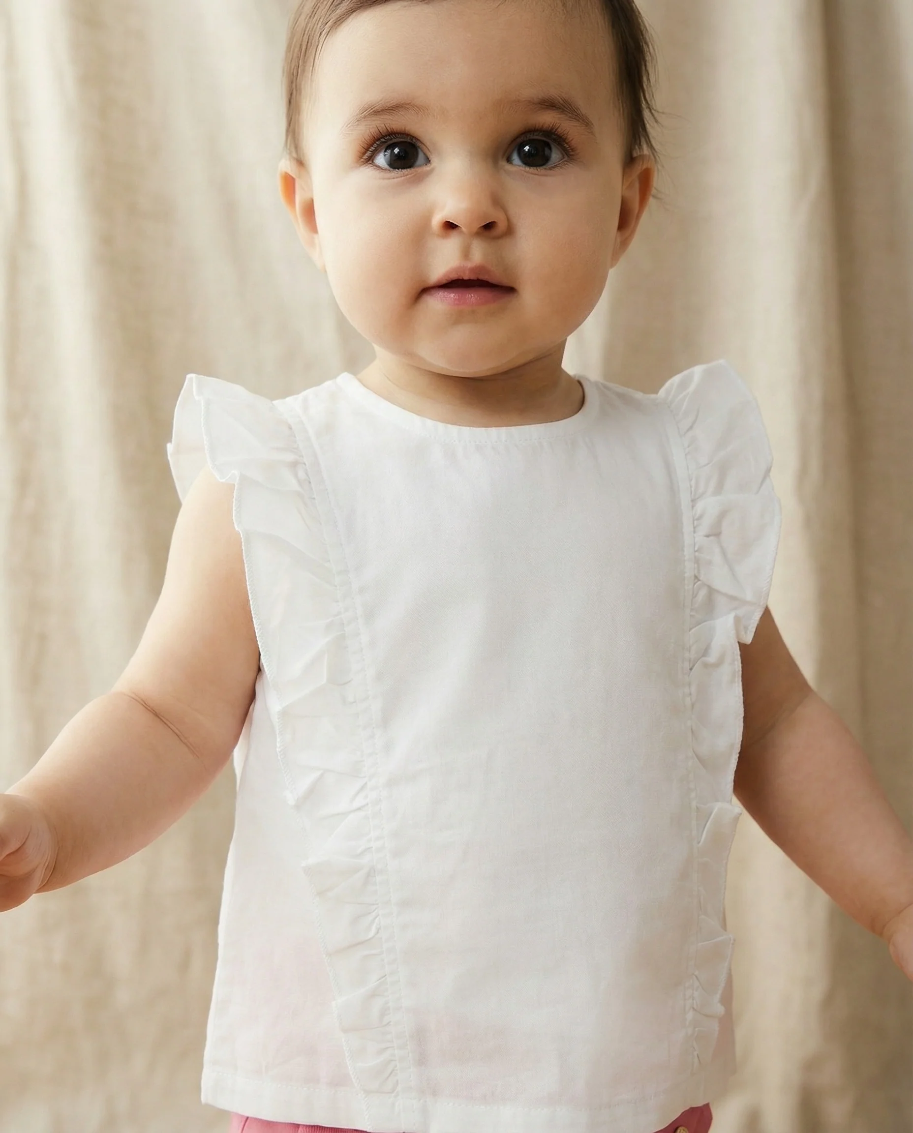 Camicia in popeline: casual e versatile - Bianco - Image 3
