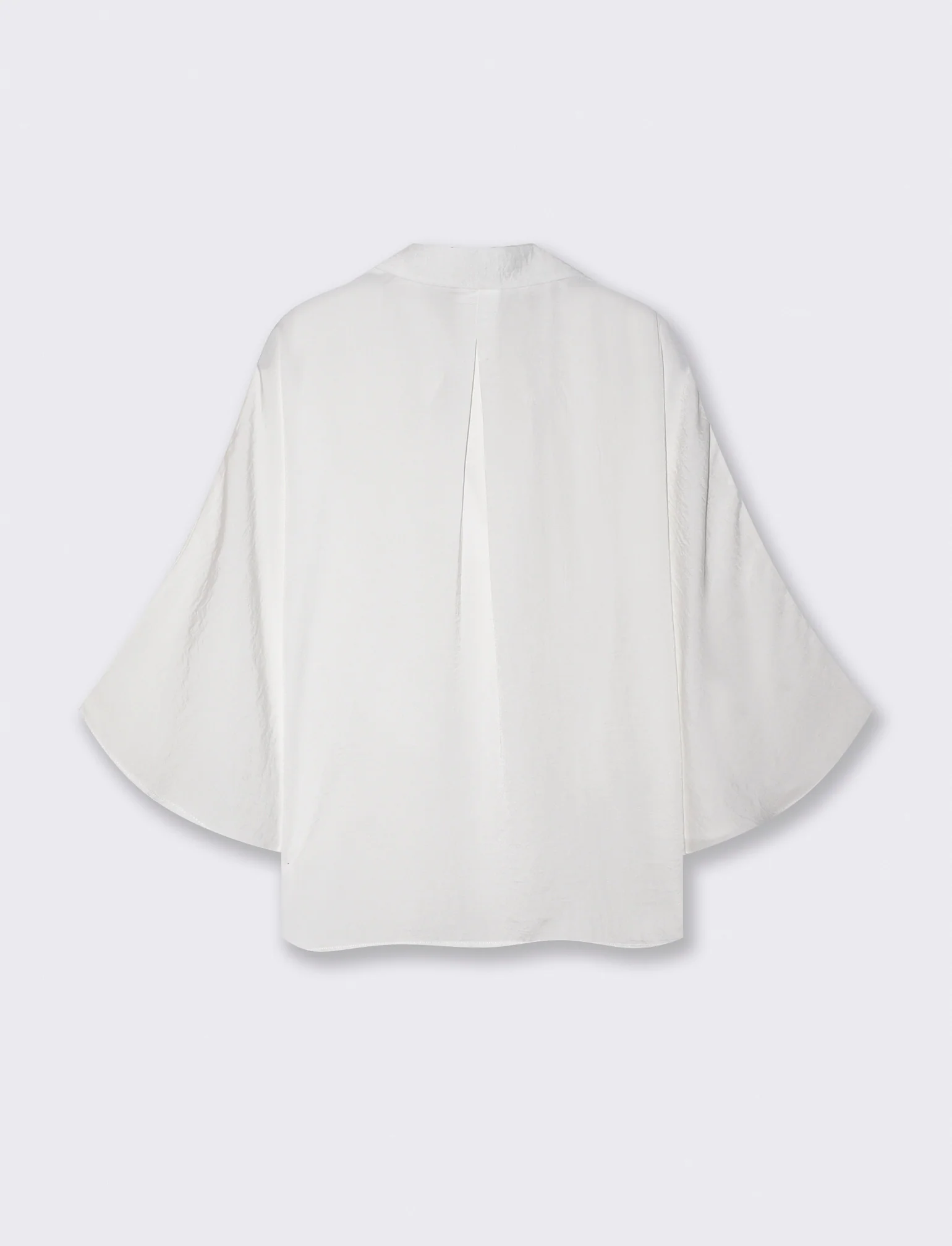 CAMICIA KIMONO - Bianco latte - Image 2