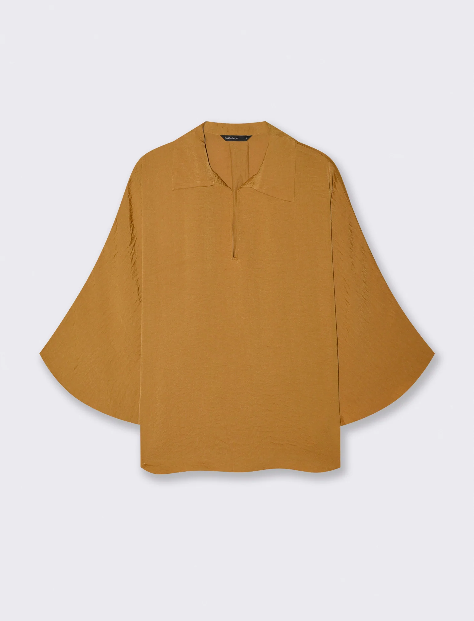 CAMICIA KIMONO - Senape