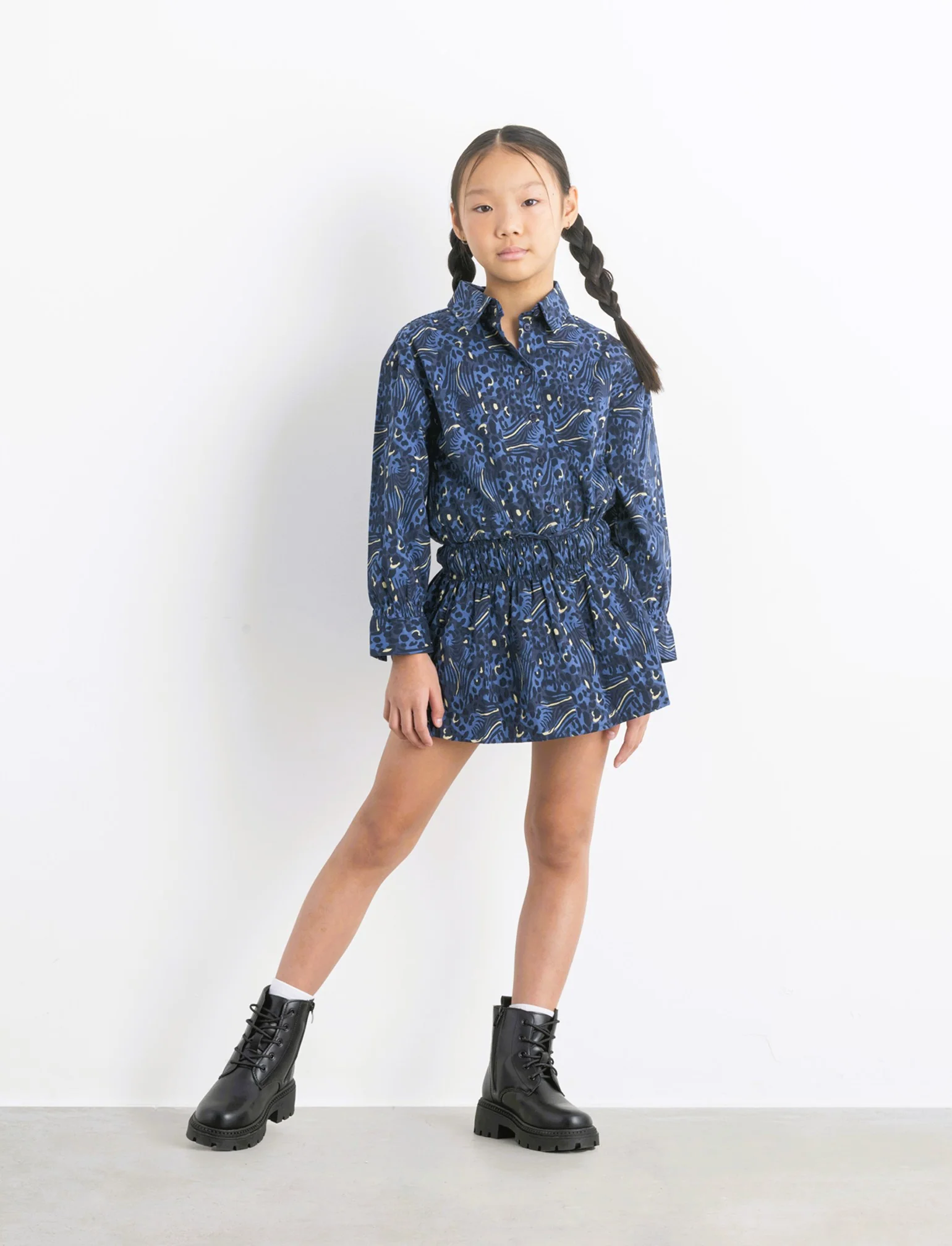 Camicia maculata da bambina - Fantasia - Image 3