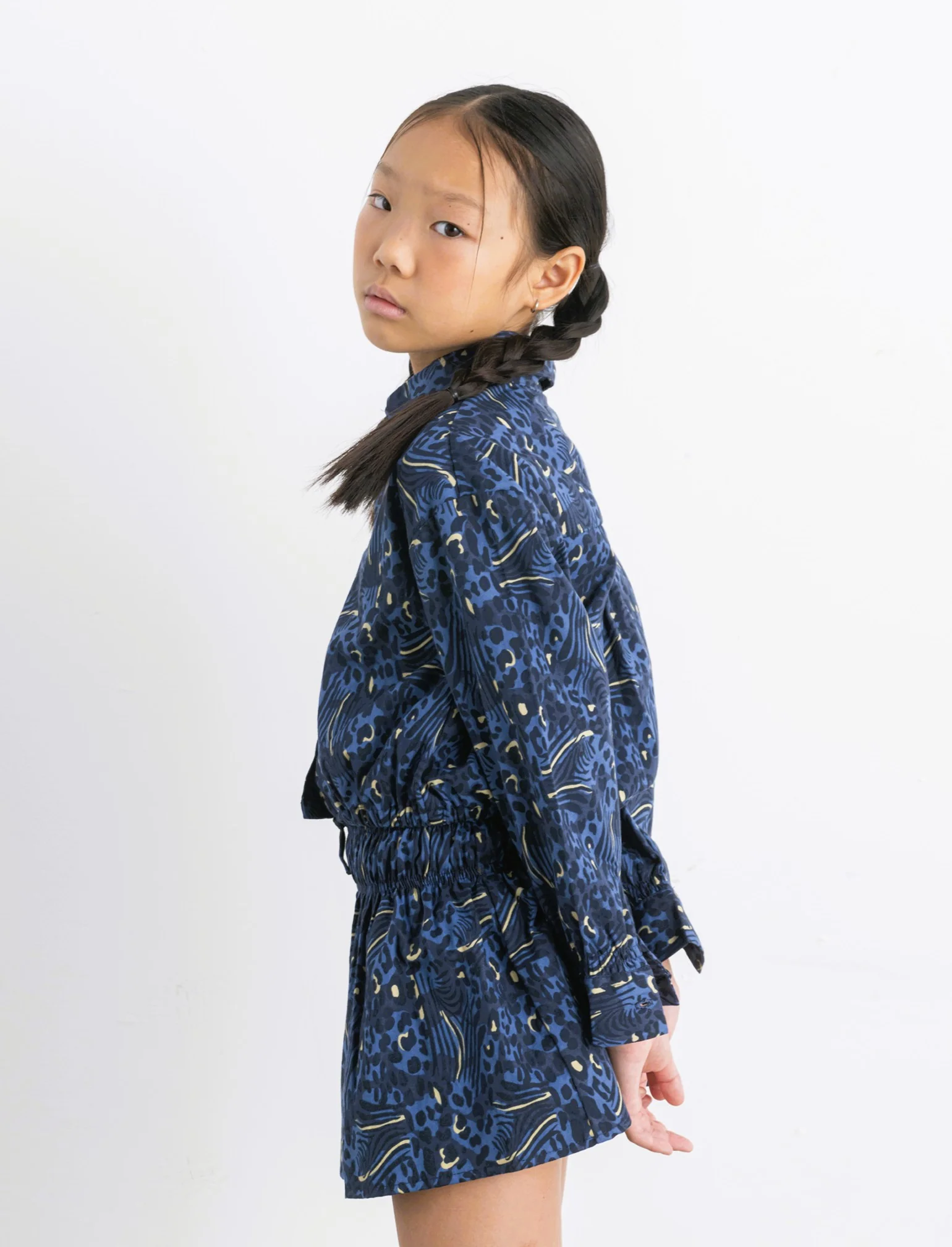 Camicia maculata da bambina - Fantasia - Image 4