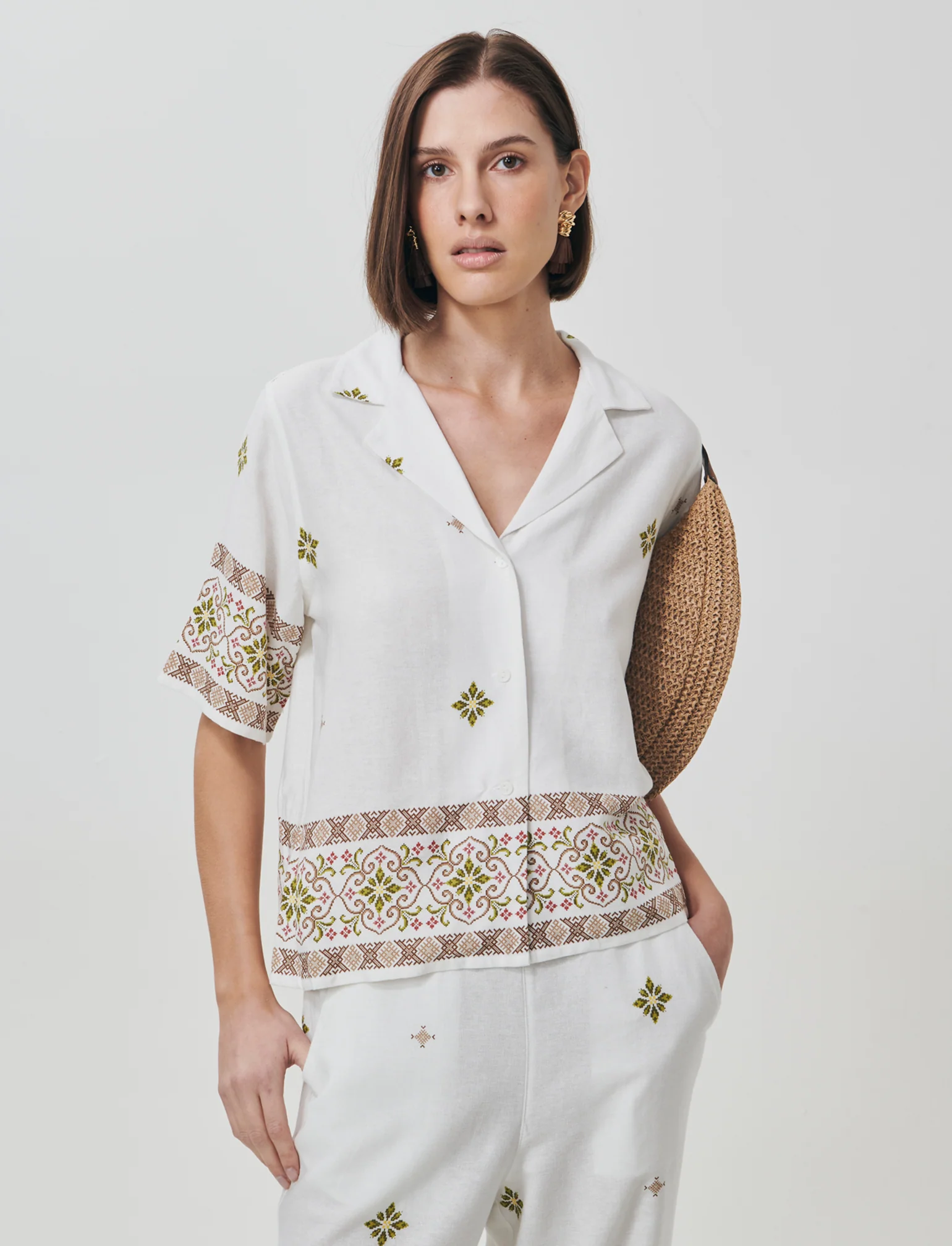 Camicia Manica Corta Scollo a V - var 2 - Image 3