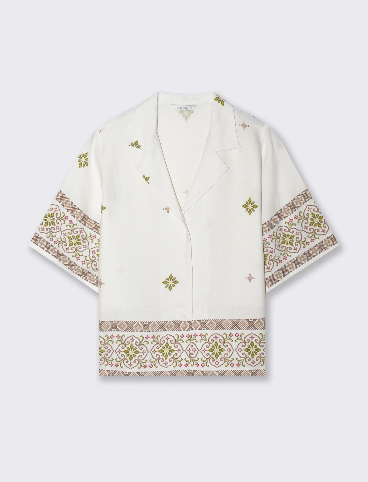 Camicia Manica Corta Scollo a V - var 2 - Image 4