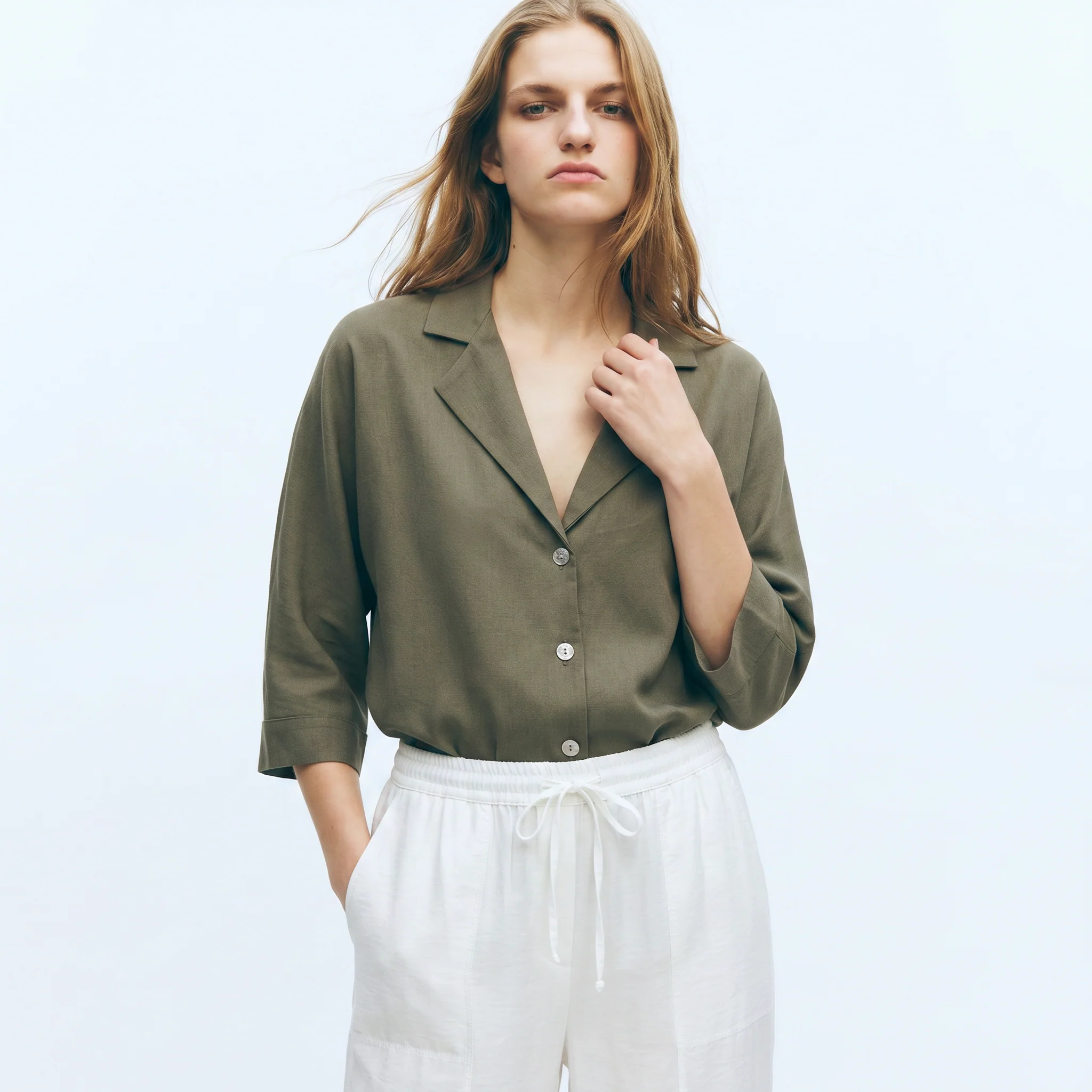 Camicia Manica Corto con Tasca - Ve.milit.