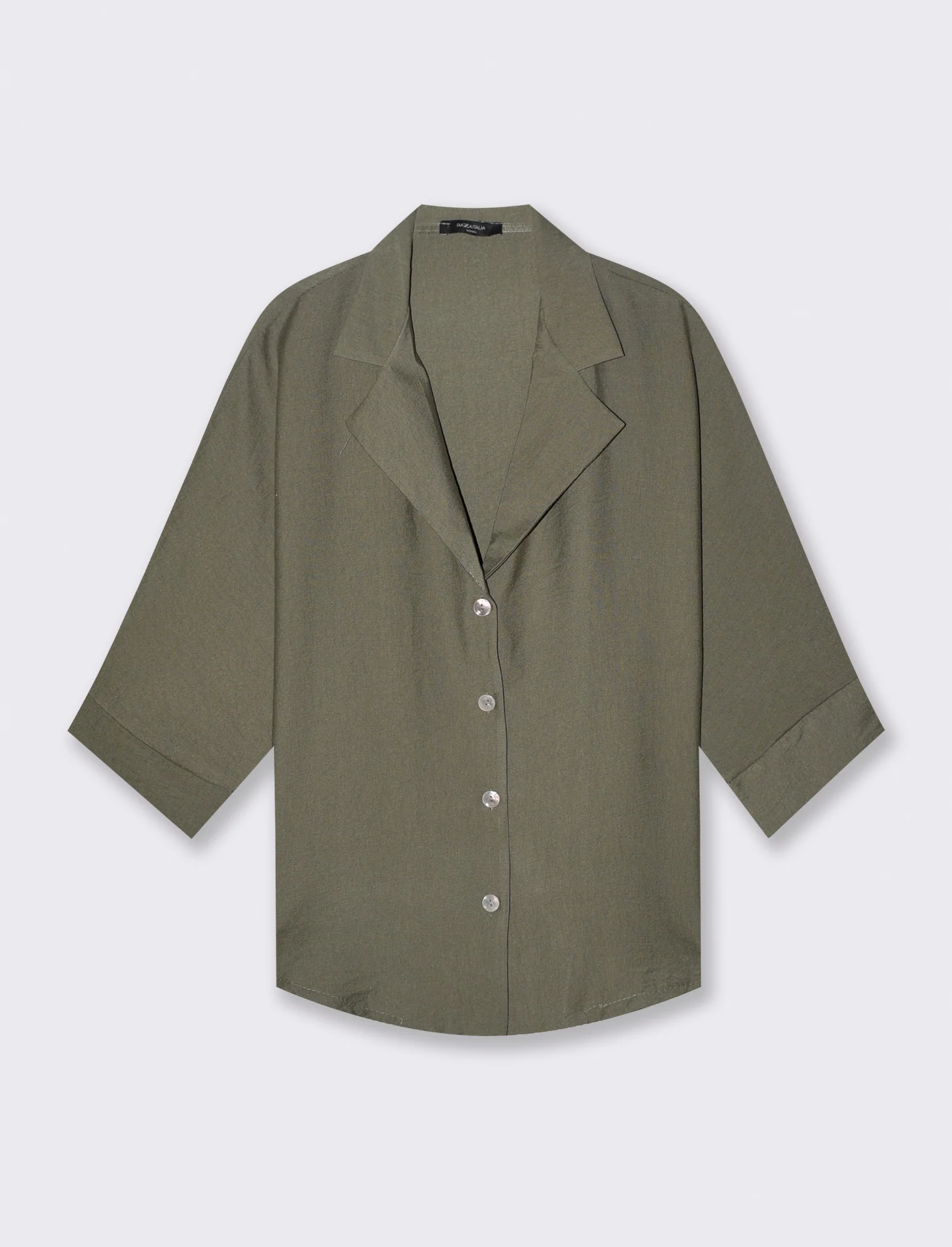 Camicia Manica Corto con Tasca - Ve.milit. - Image 2
