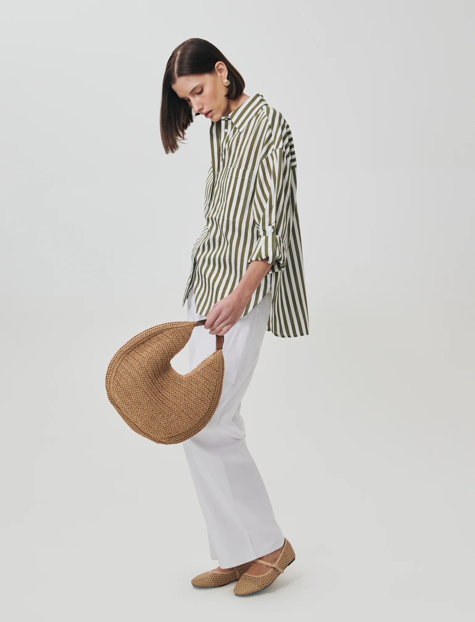 Camicia Manica Lunga a Righe - var 1