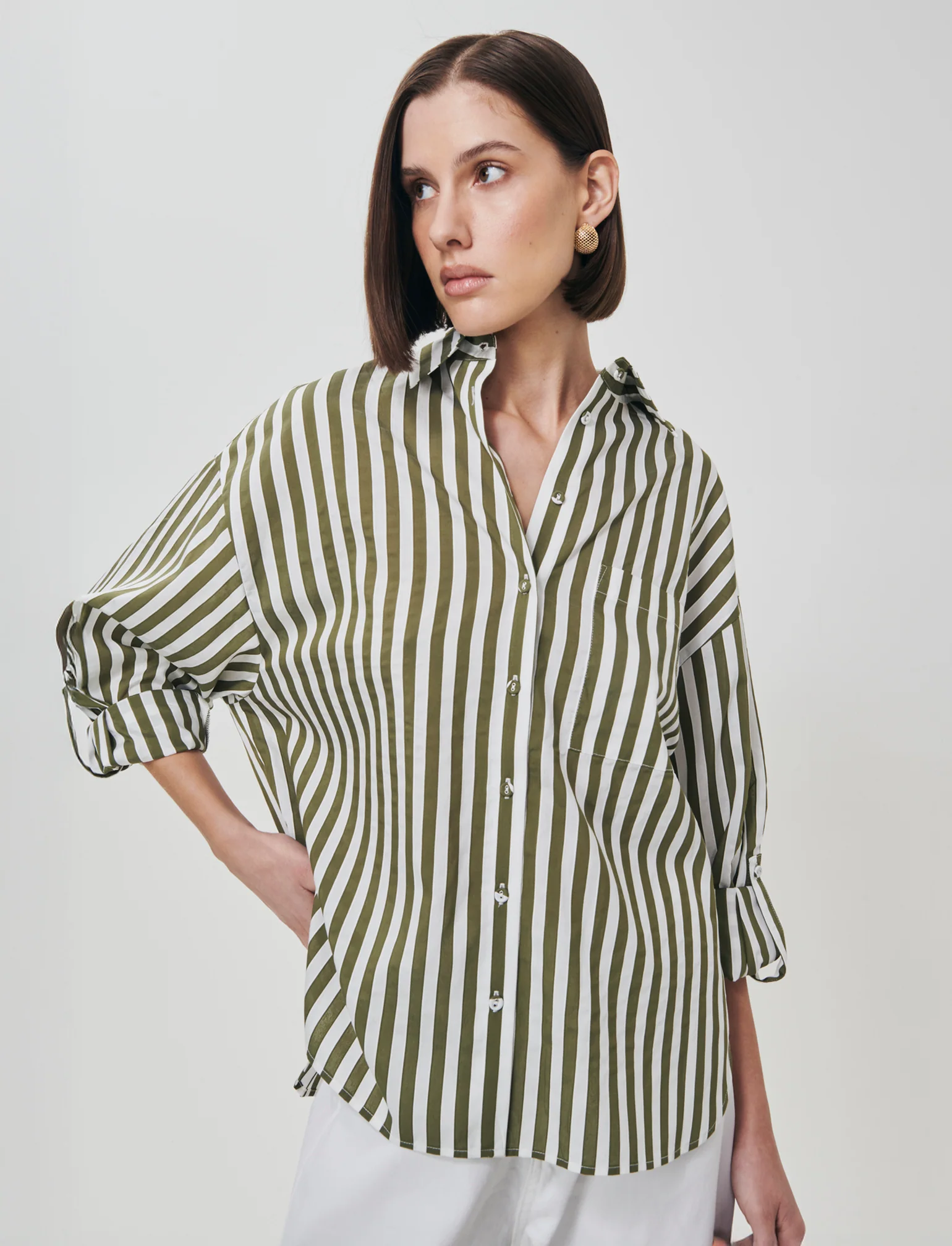 Camicia Manica Lunga a Righe - var 1 - Image 2