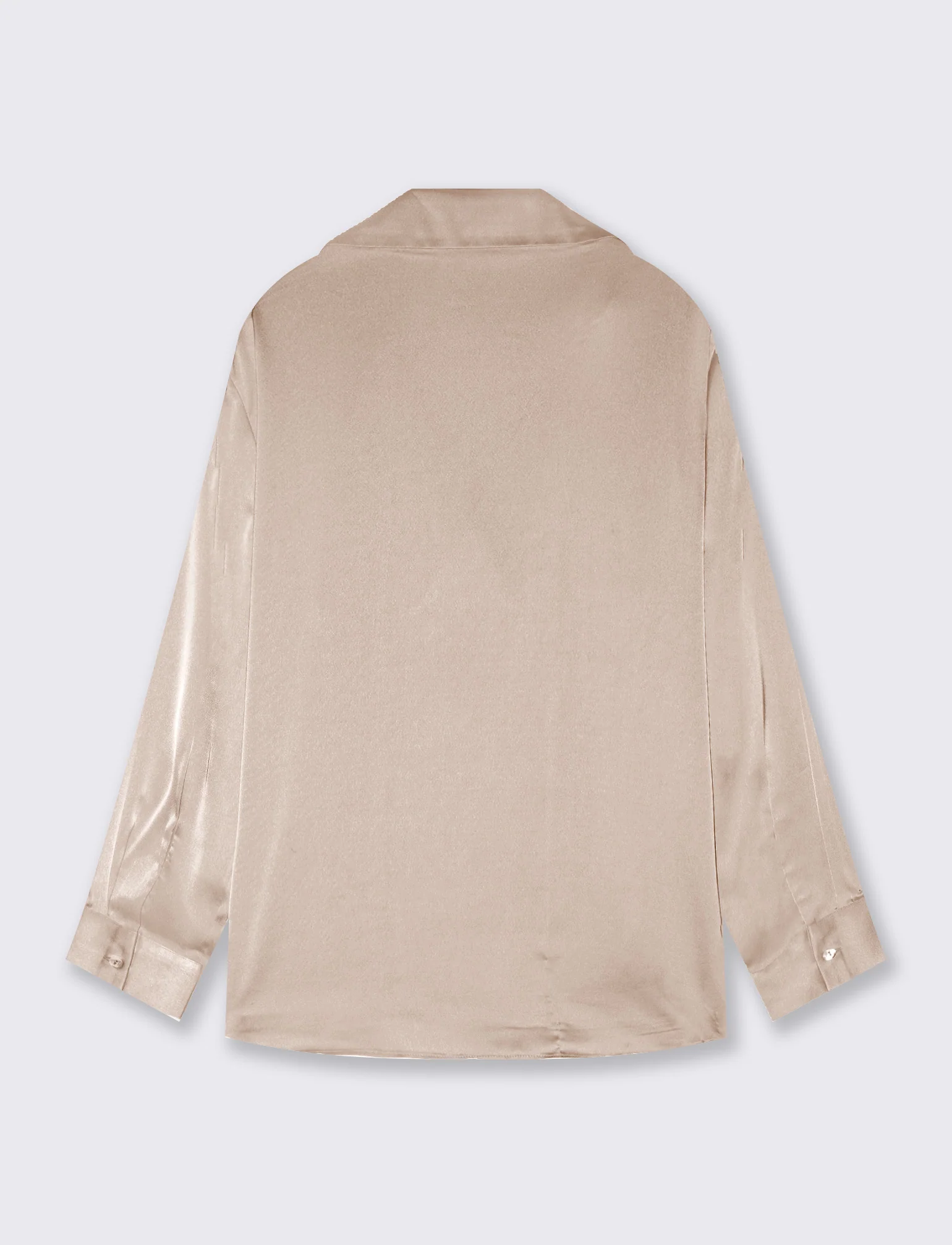 Camicia manica lunga - Beige grano - Image 2