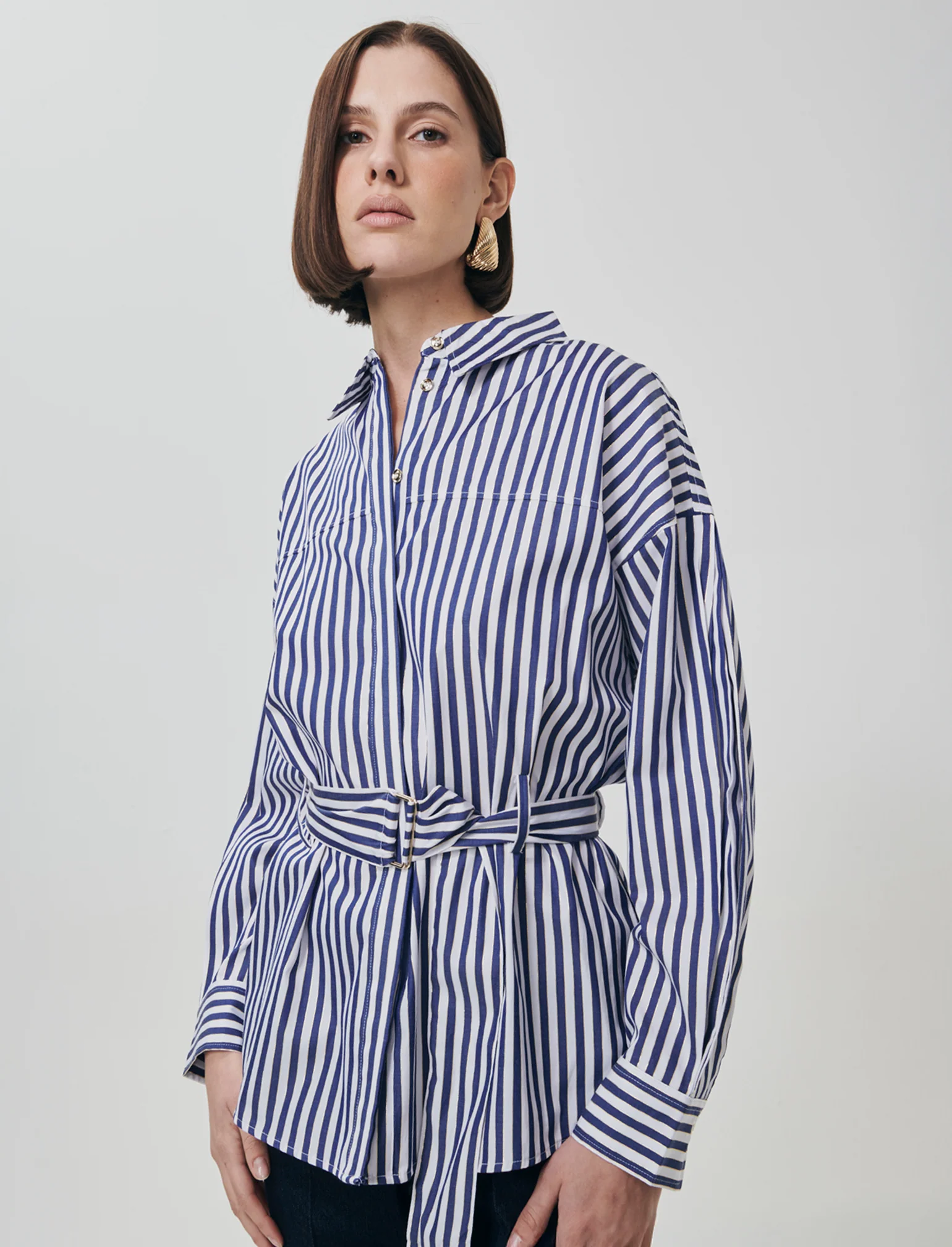 Camicia Manica Lunga con Cintura - var 1 - Image 3