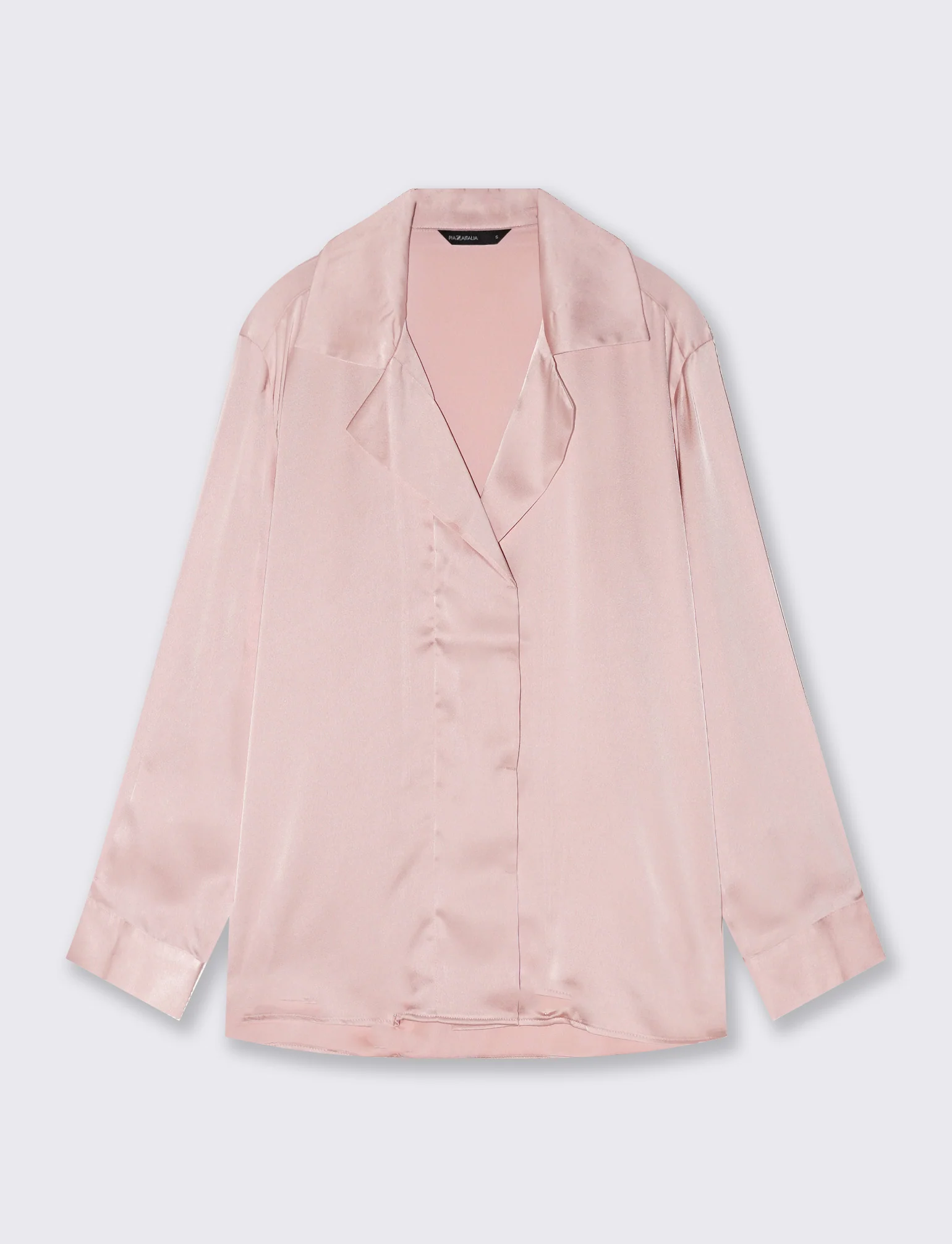 Camicia manica lunga - Rosa polvere