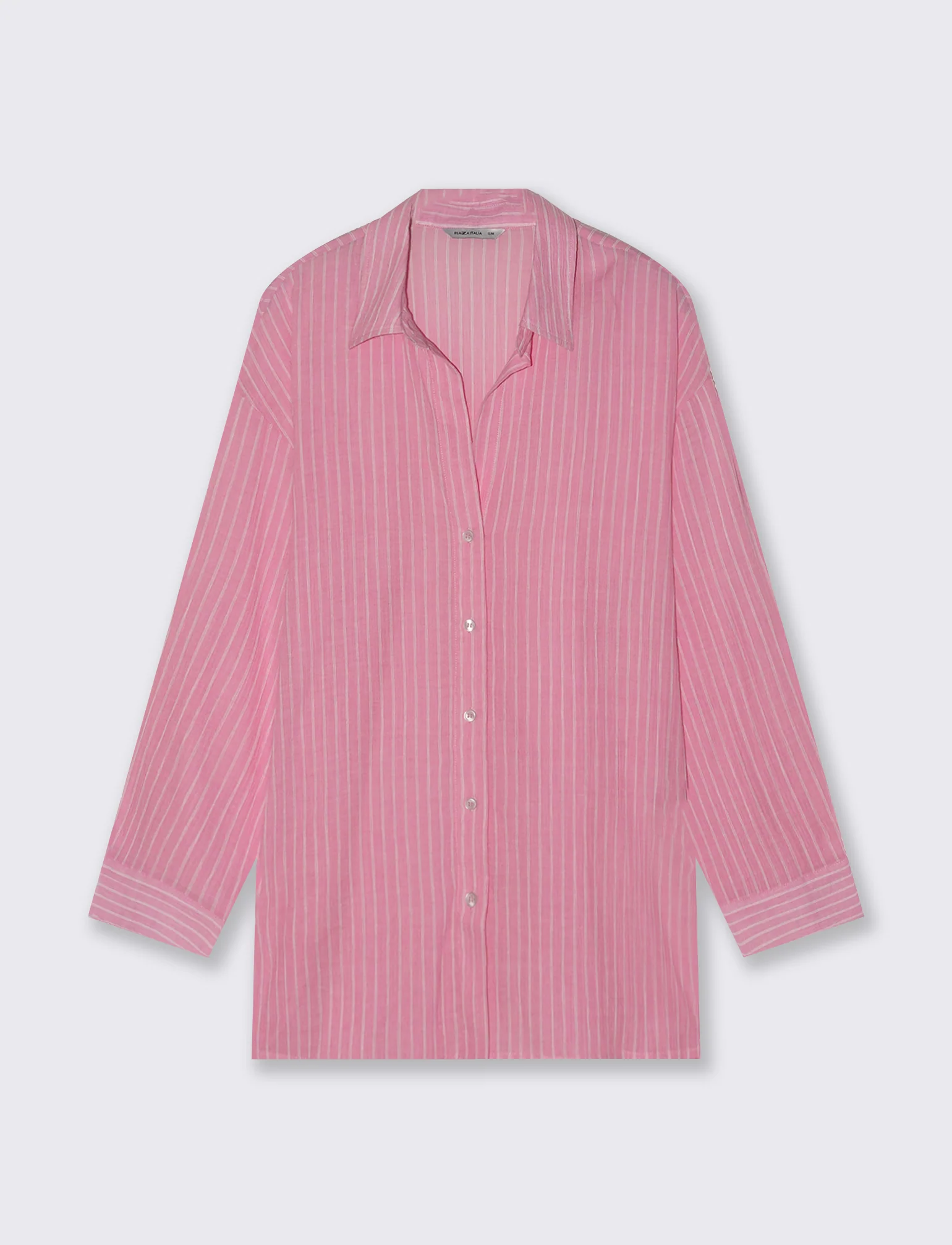 Camicia Manica Lunga Scollo a V Relaxed - var 1 - Image 2