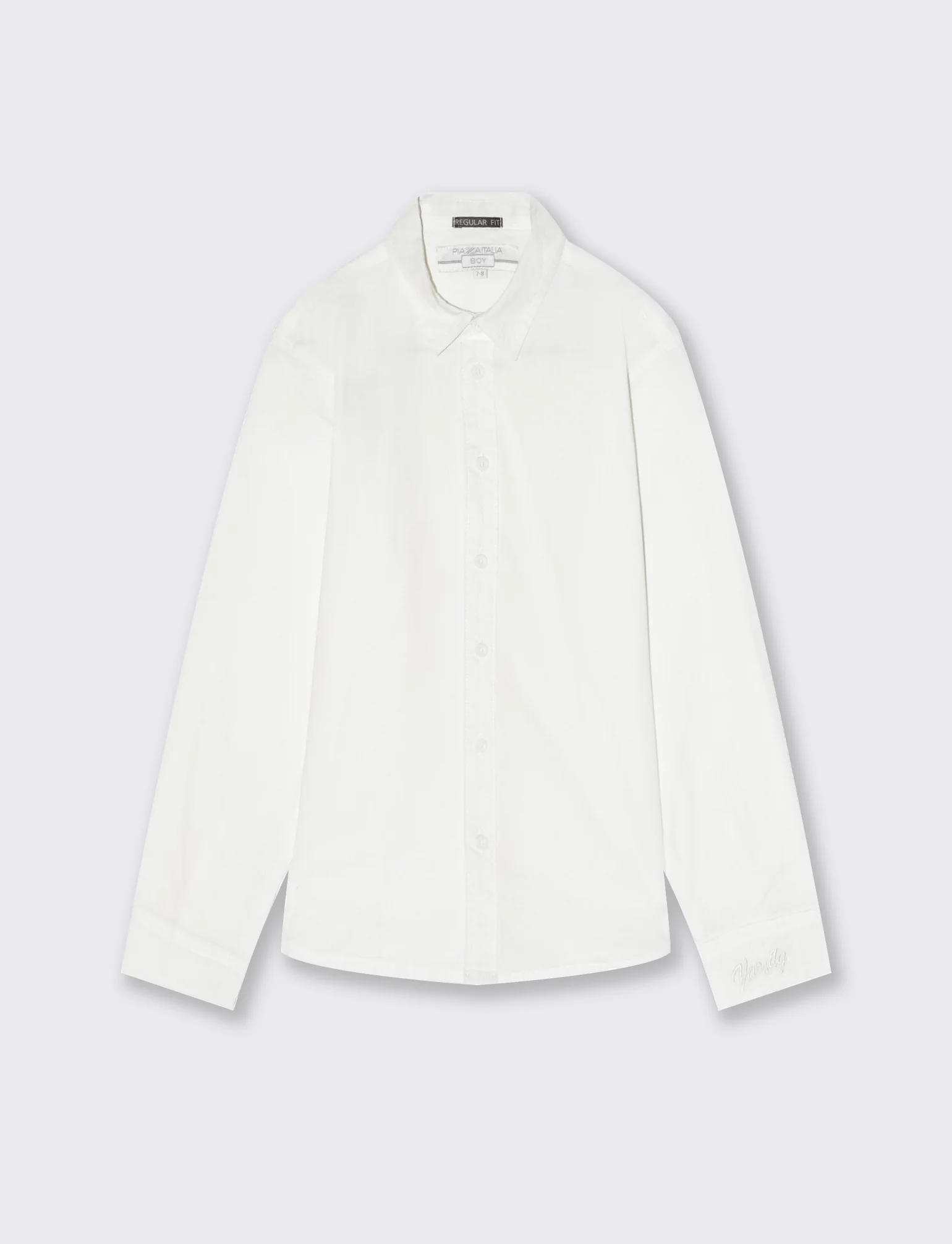 Camicia maniche lunghe - Bianco latte - Image 2
