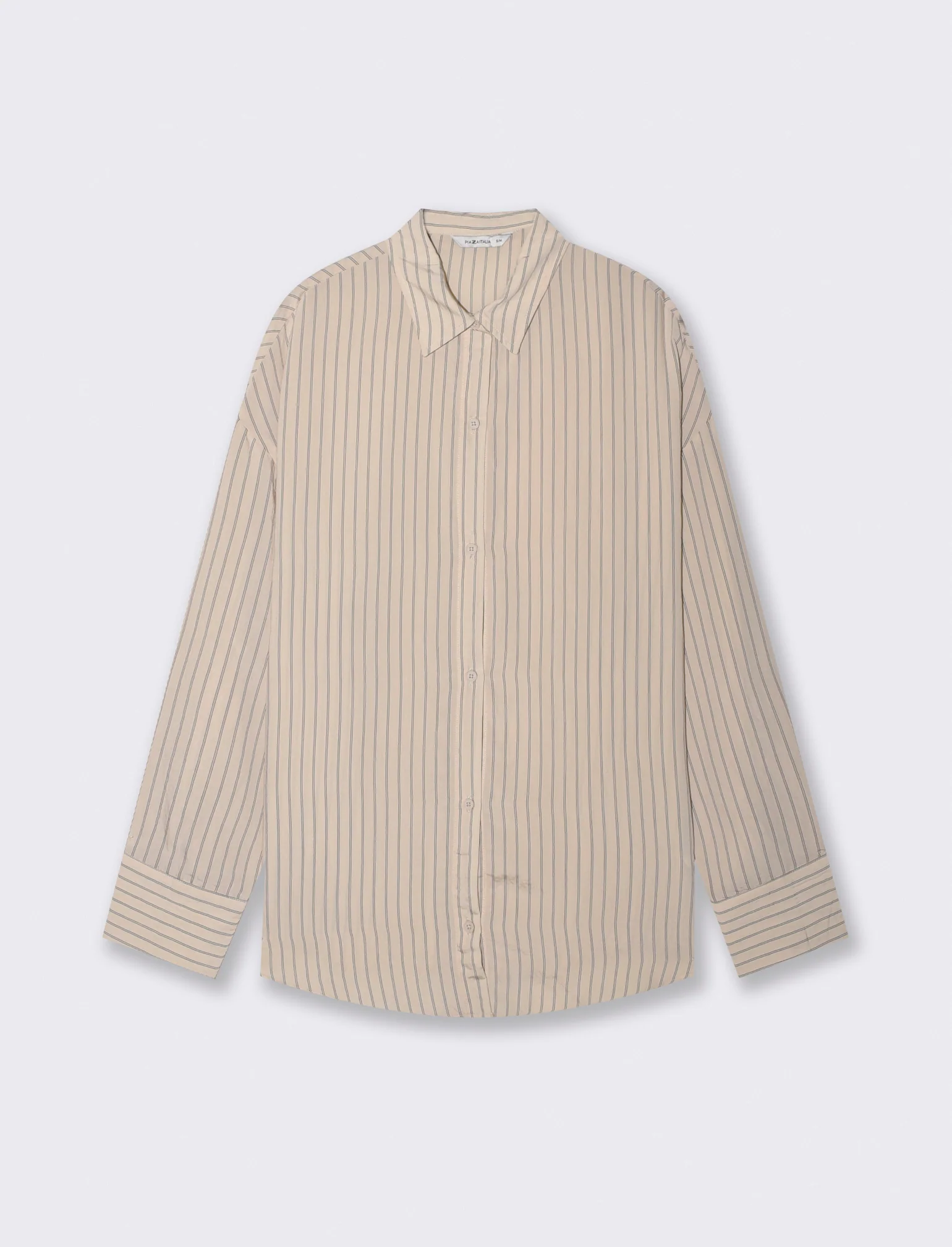 Camicia Oversize a Righe Verticali Women - var 1 - Image 4