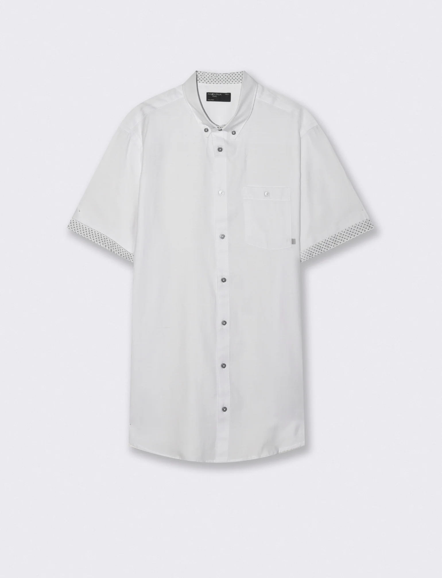 Camicia Oxford Regular Fit con taschino - Bianco - Image 4