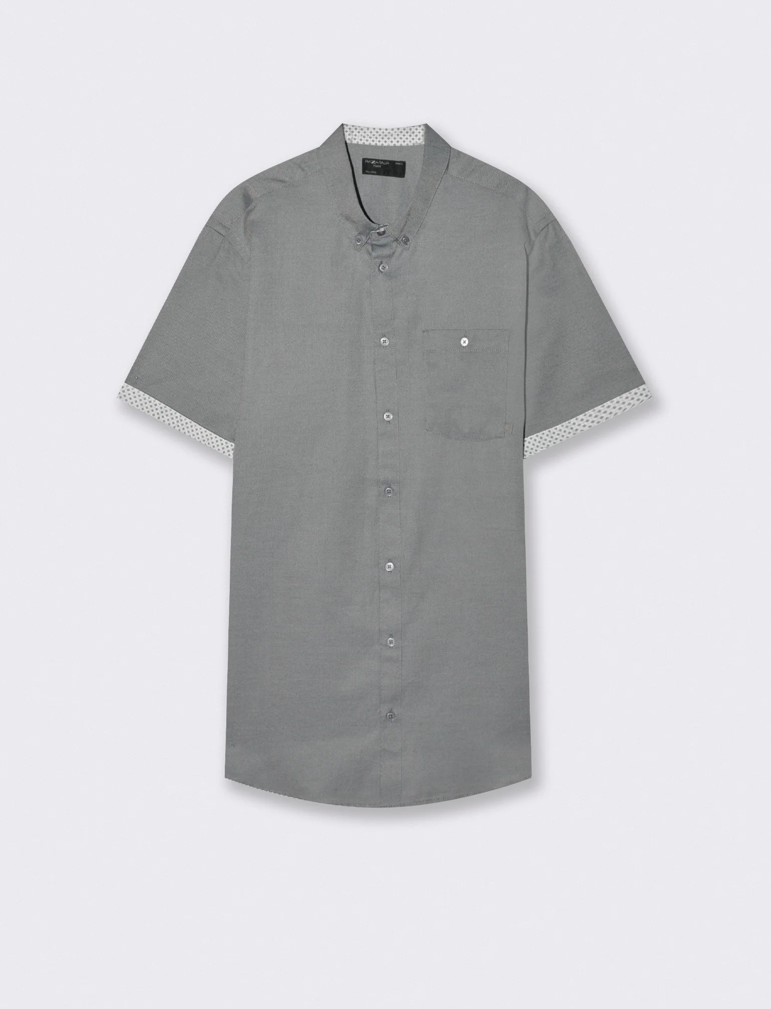 Camicia Oxford Regular Fit con taschino - Blu