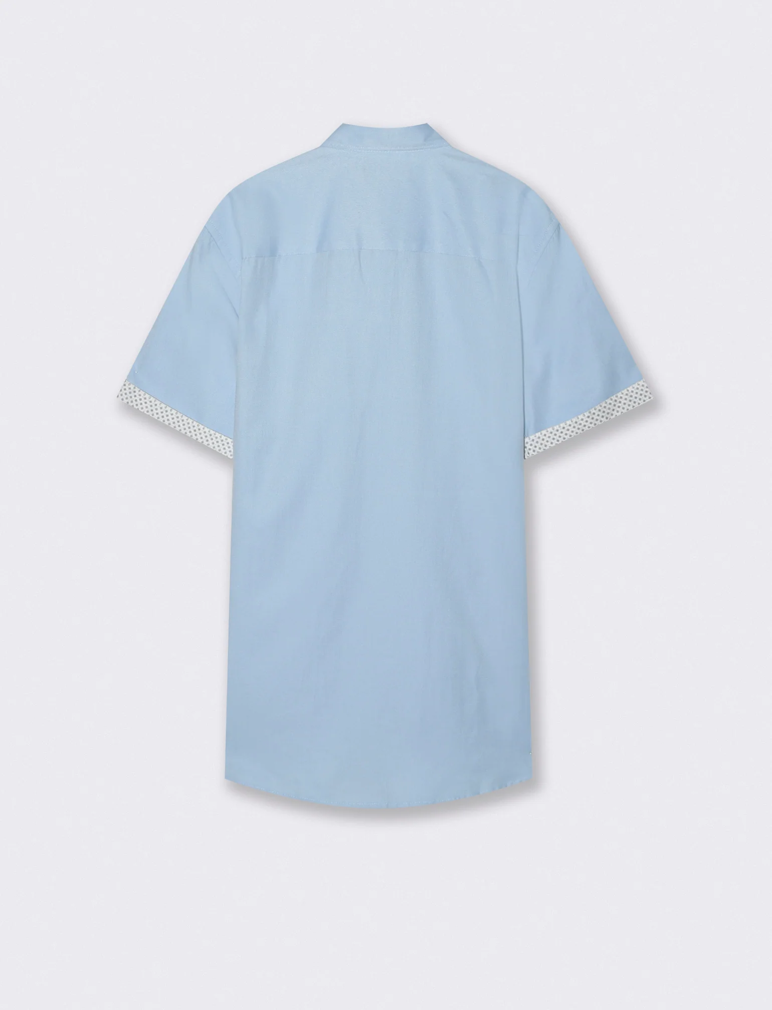 Camicia Oxford Regular Fit con taschino - Celeste - Image 2