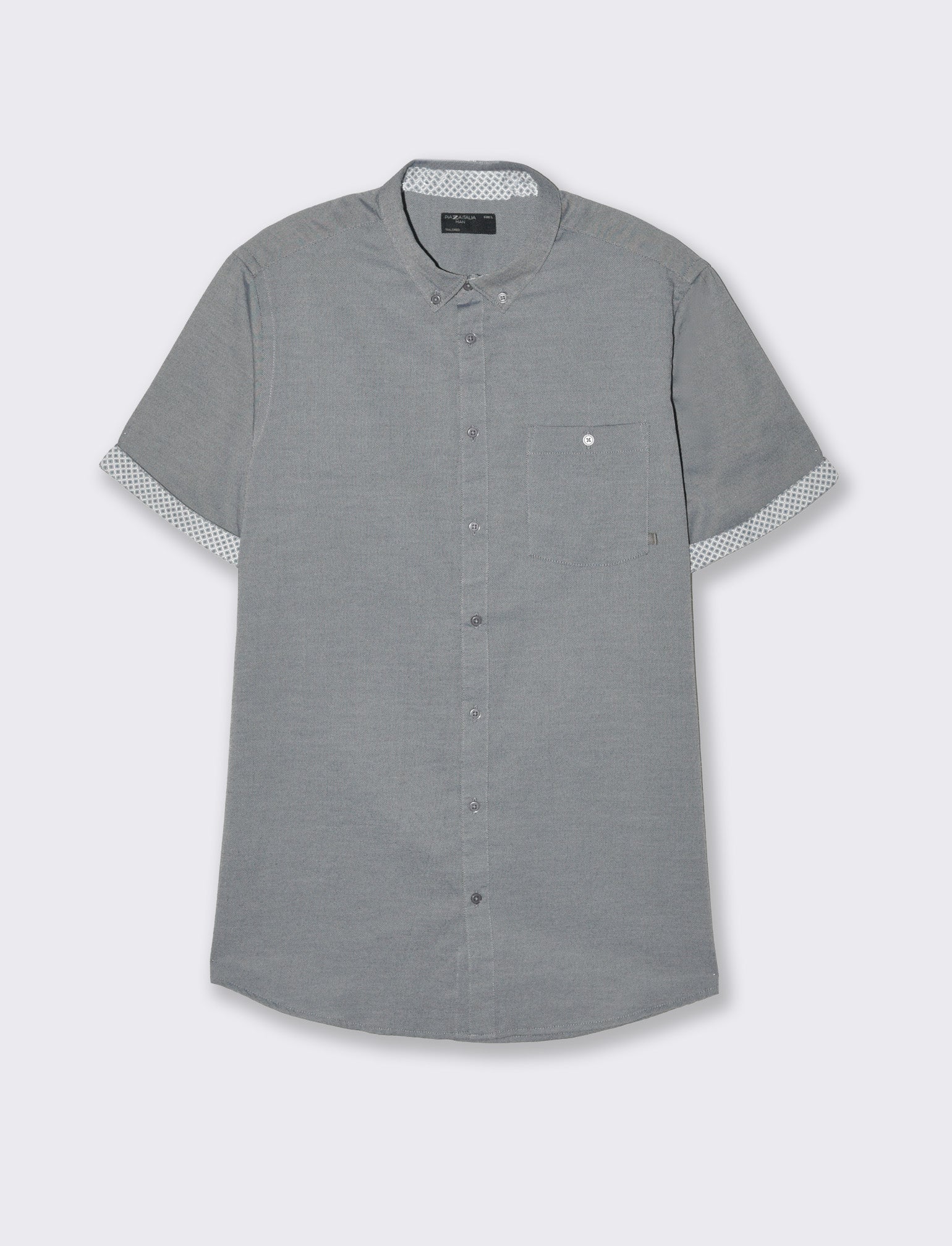 Camicia oxford regular fit da uomo - Blu - Image 2