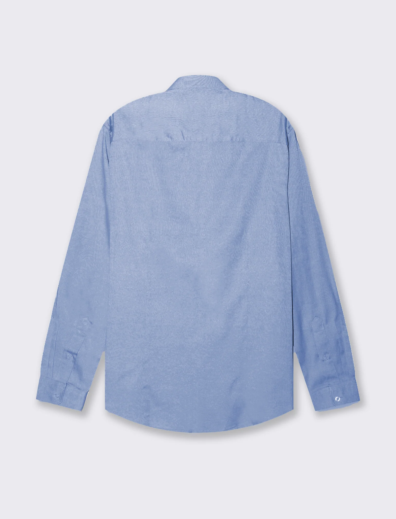 Camicia oxford regular fit da uomo - Blu - Image 5