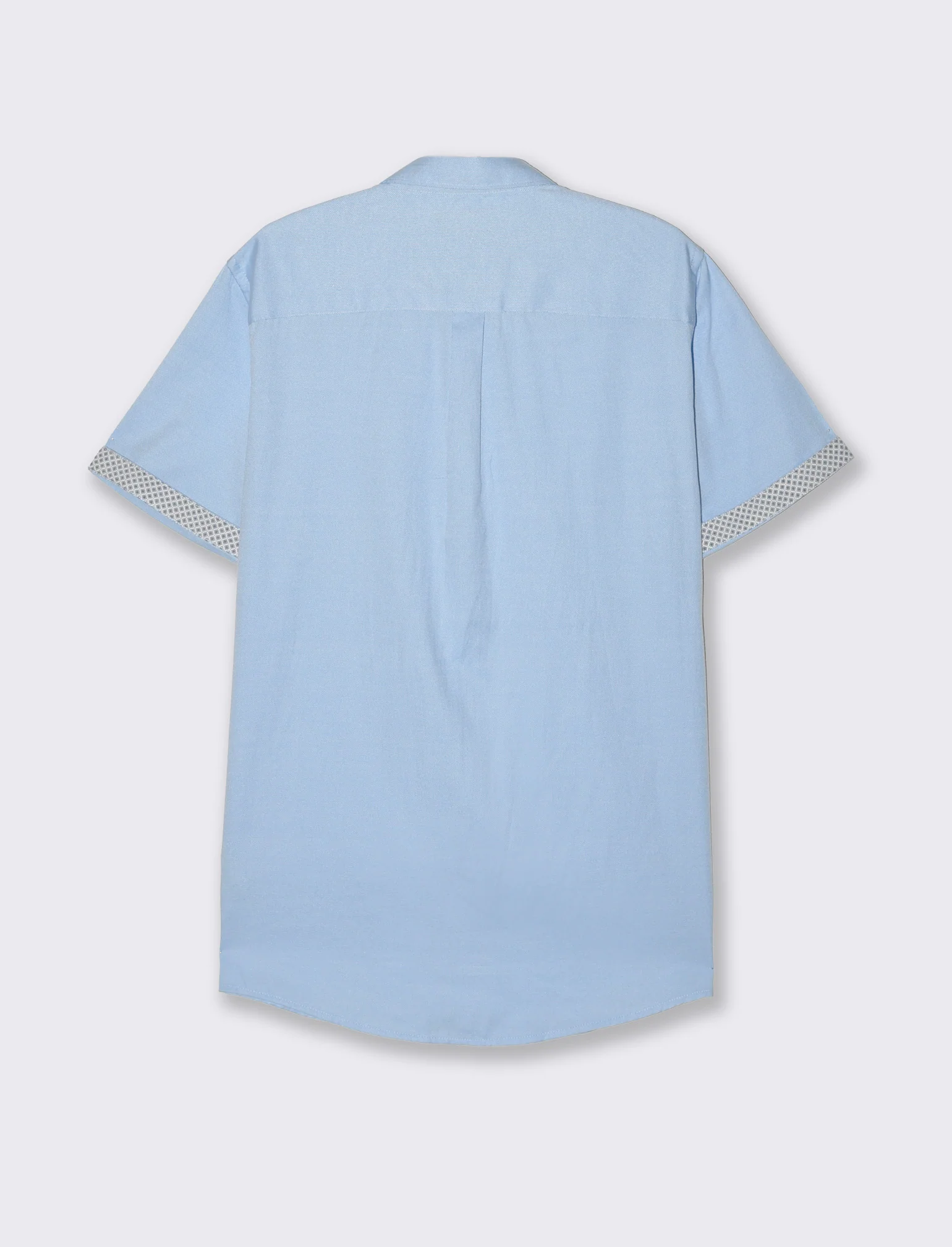 Camicia oxford regular fit da uomo - Celeste - Image 3